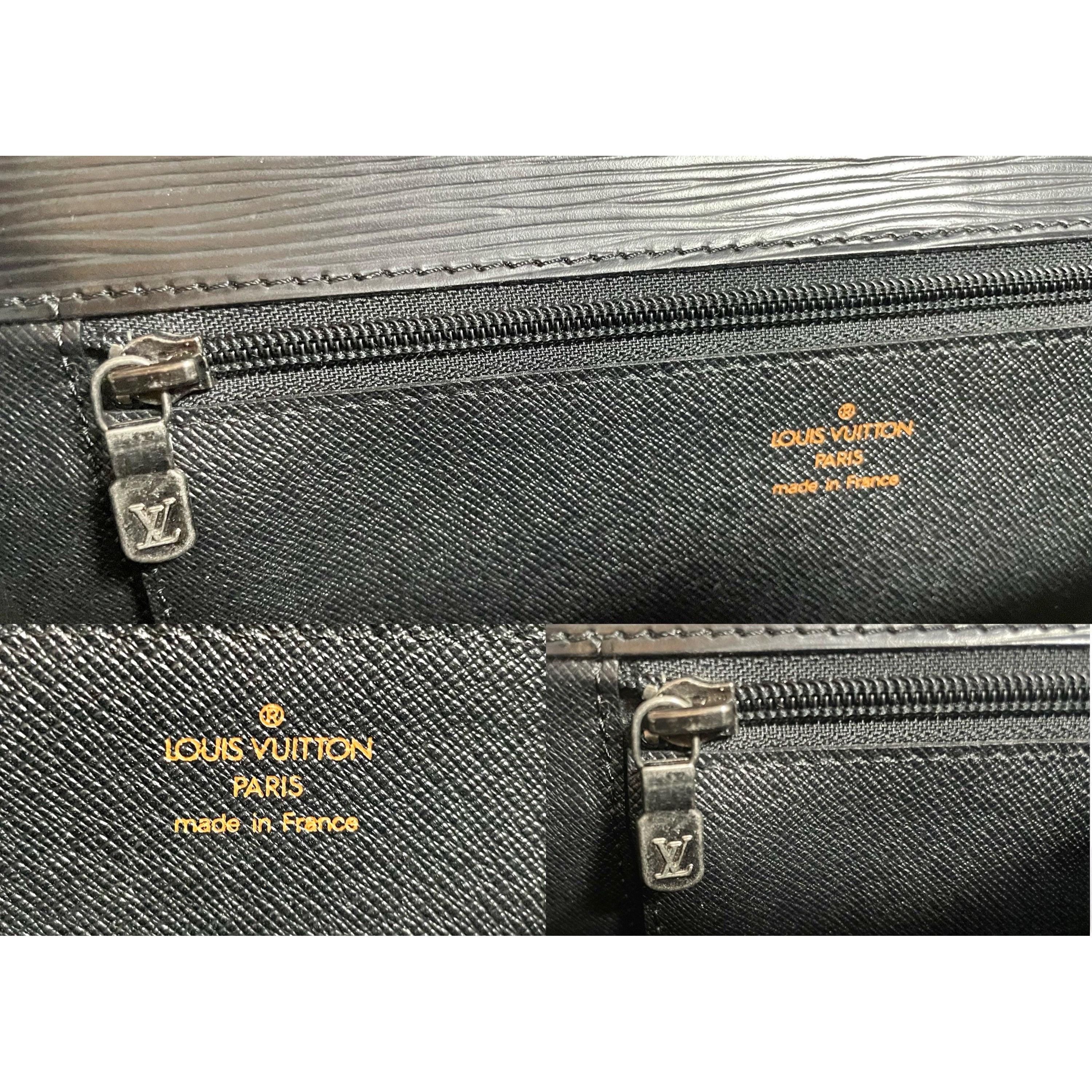Louis Vuitton Vintage Louis Vuitton rare epi black clutch purse, unisex Size ONE SIZE - 7 Thumbnail