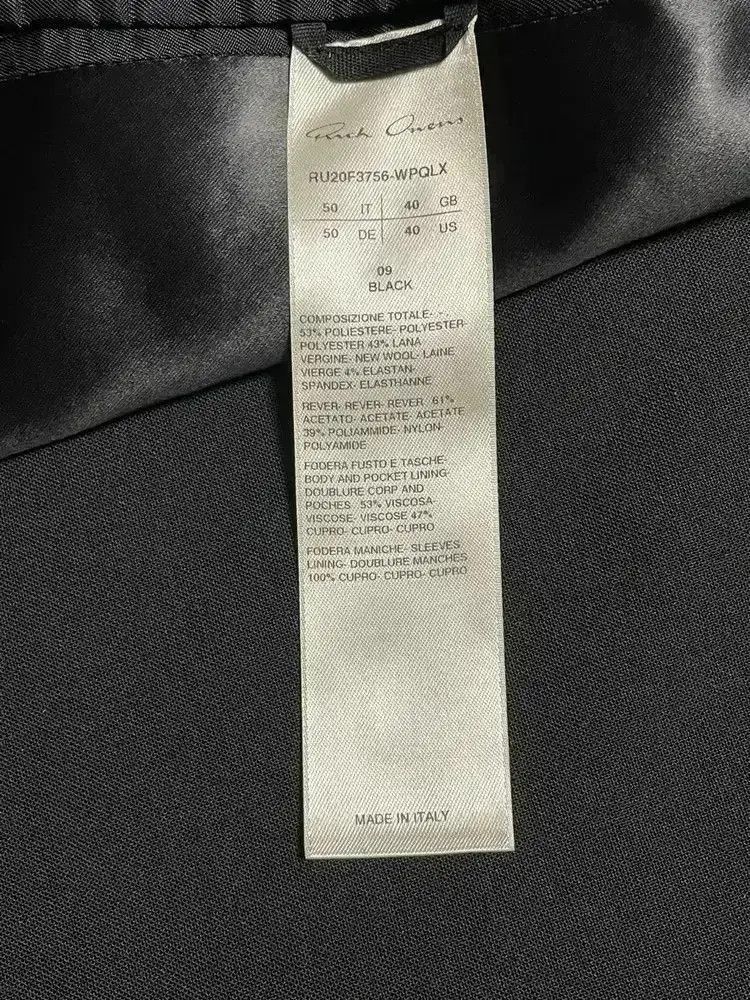 Rick Owens Mainline Blazer-2507