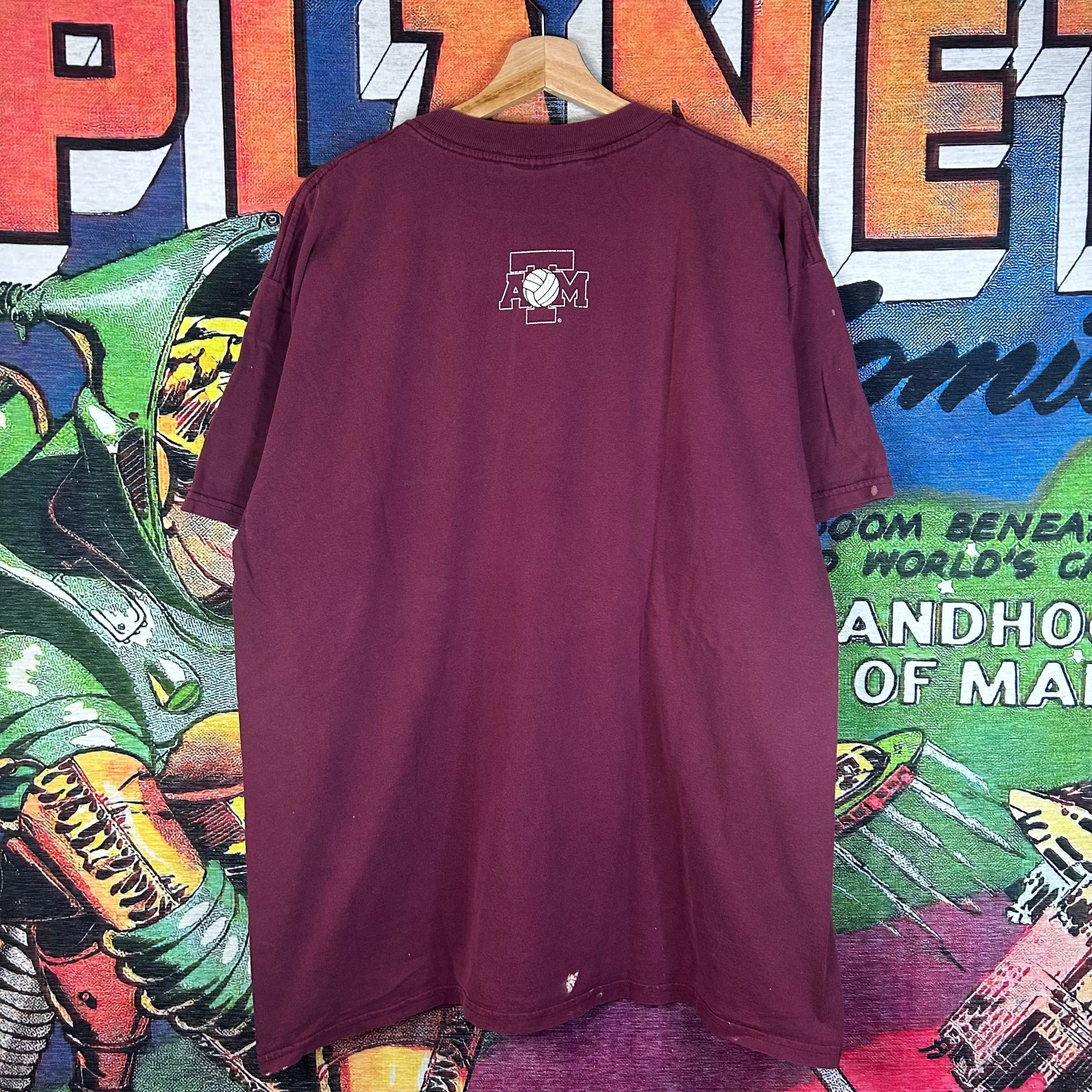 Vintage Vintage 90s Texas A&M Volleyball Tee Size XL Size US XL / EU 56 / 4 - 2 Thumbnail