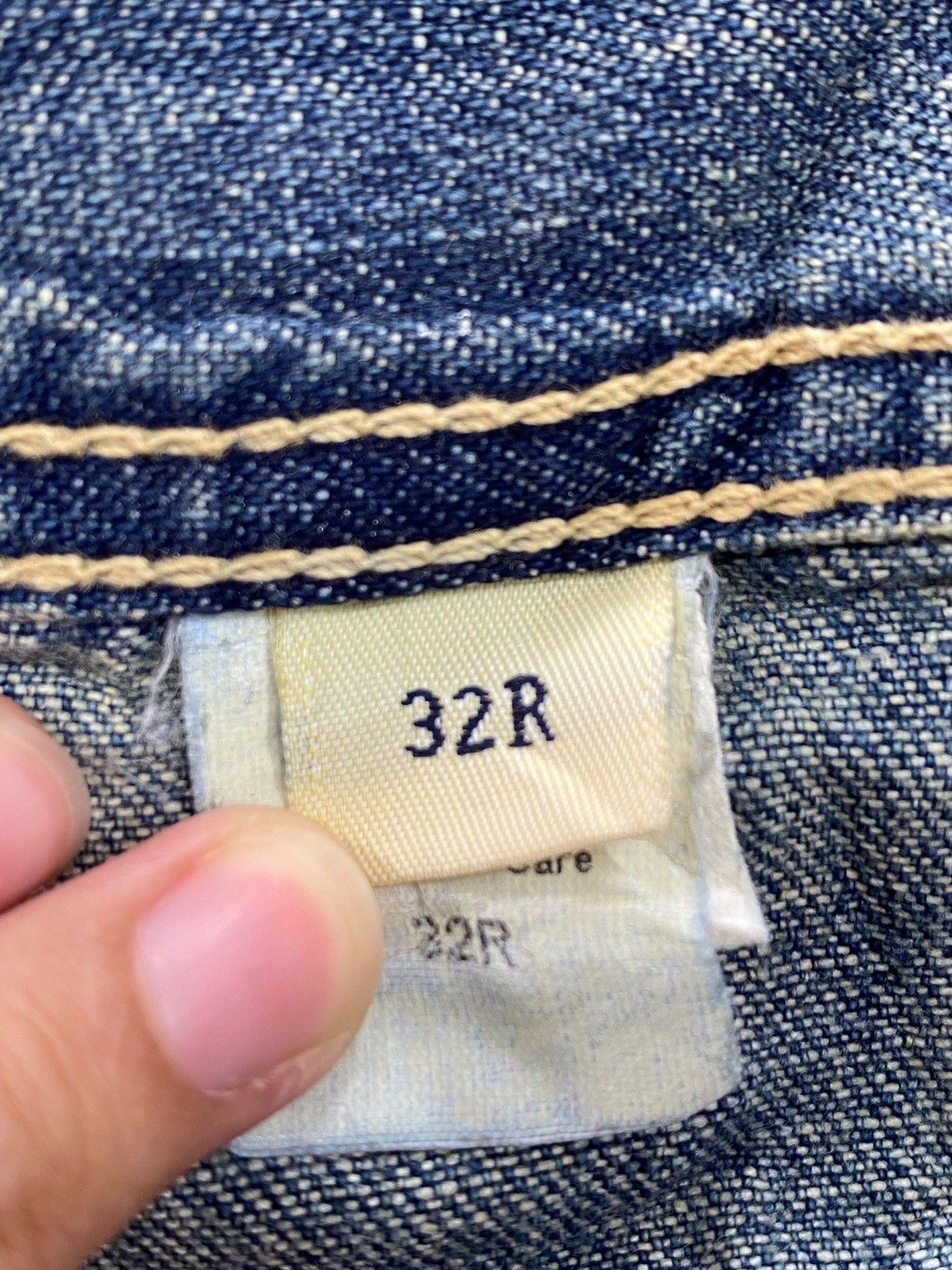 Abercrombie & Fitch Abercrombie And Fitch Faded Wash Carpenter Style Baggy Jeans Size US 34 / EU 50 - 15 Thumbnail