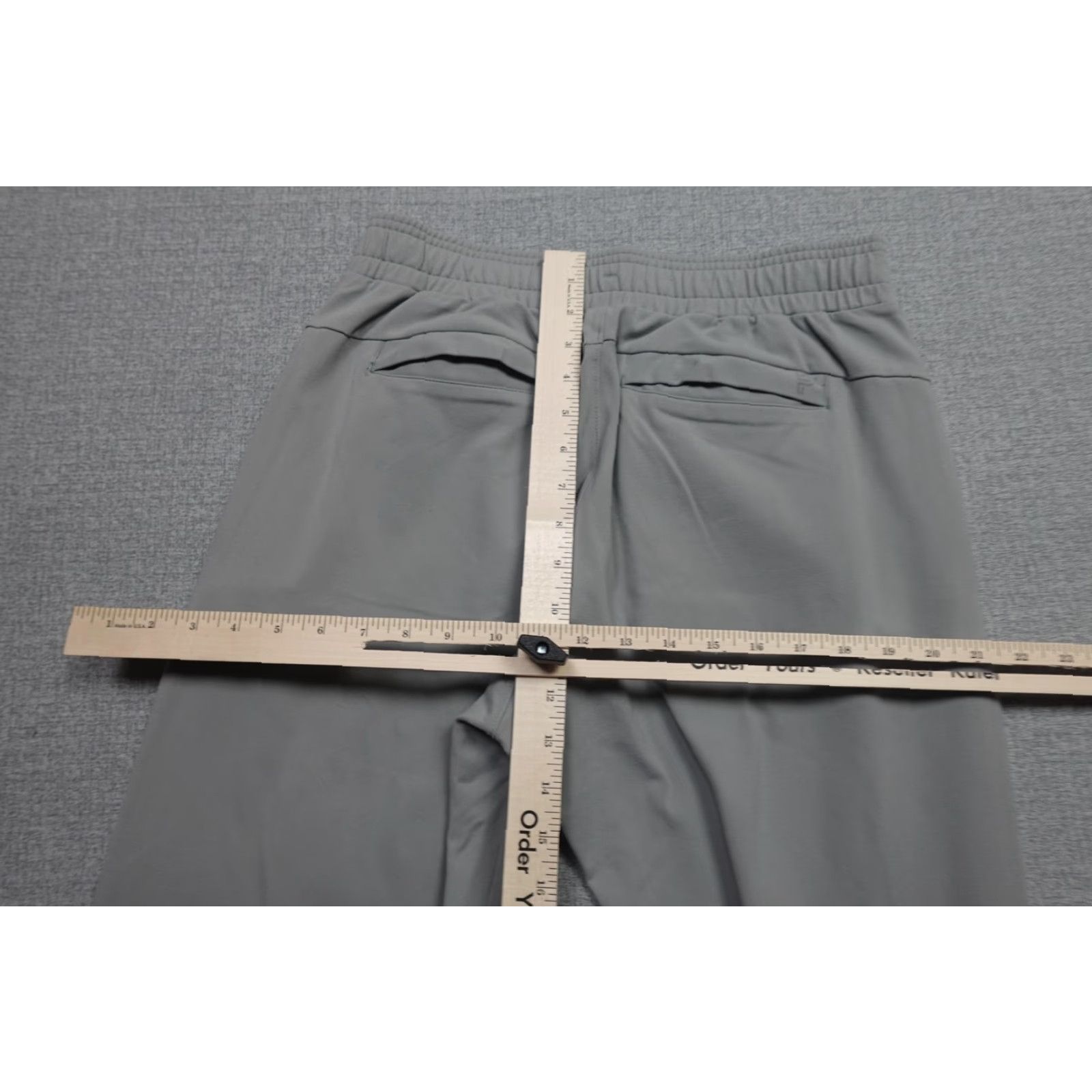 Vintage Public Rec Sweatpants Mens 32 Regular Gray Track Pants with Pockets Zip Pocket Drawstring Slim Fit Size US 32 / EU 48 - 7 Thumbnail