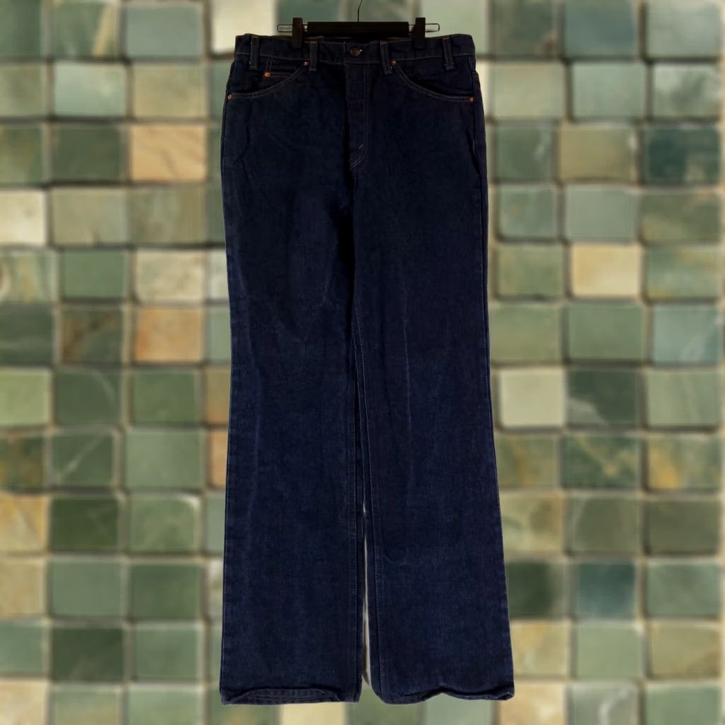 Levi's VINTAGE Levi's 517 Jeans Mens 36x34 Bootcut Blue Dark Wash 80s Regular 34x34 Actual Size US 36 / EU 52 - 1 Thumbnail