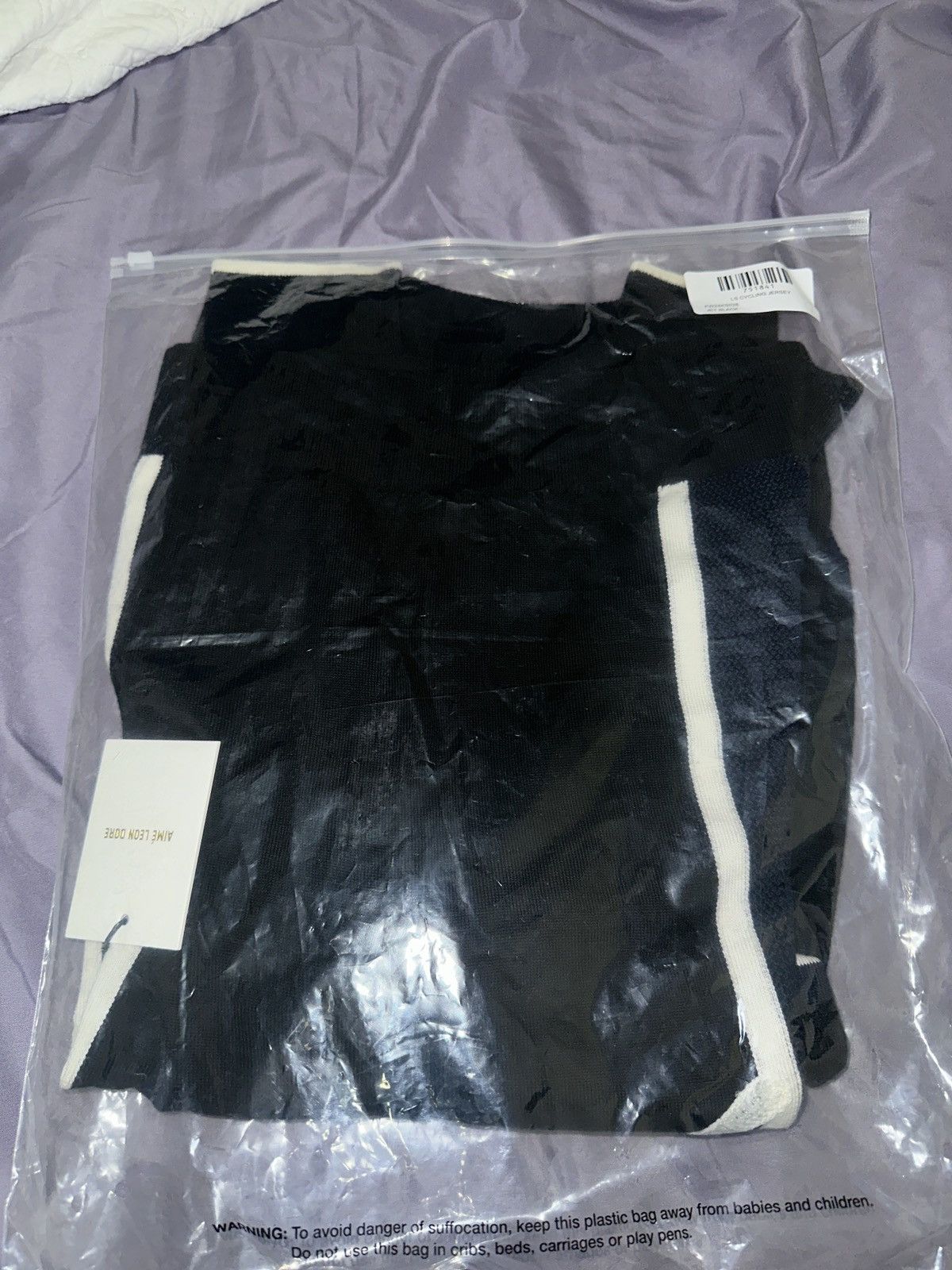 Aime Leon Dore Knit Long-Sleeve Cycling Jersey Size US L / EU 52-54 / 3 - 2 Thumbnail