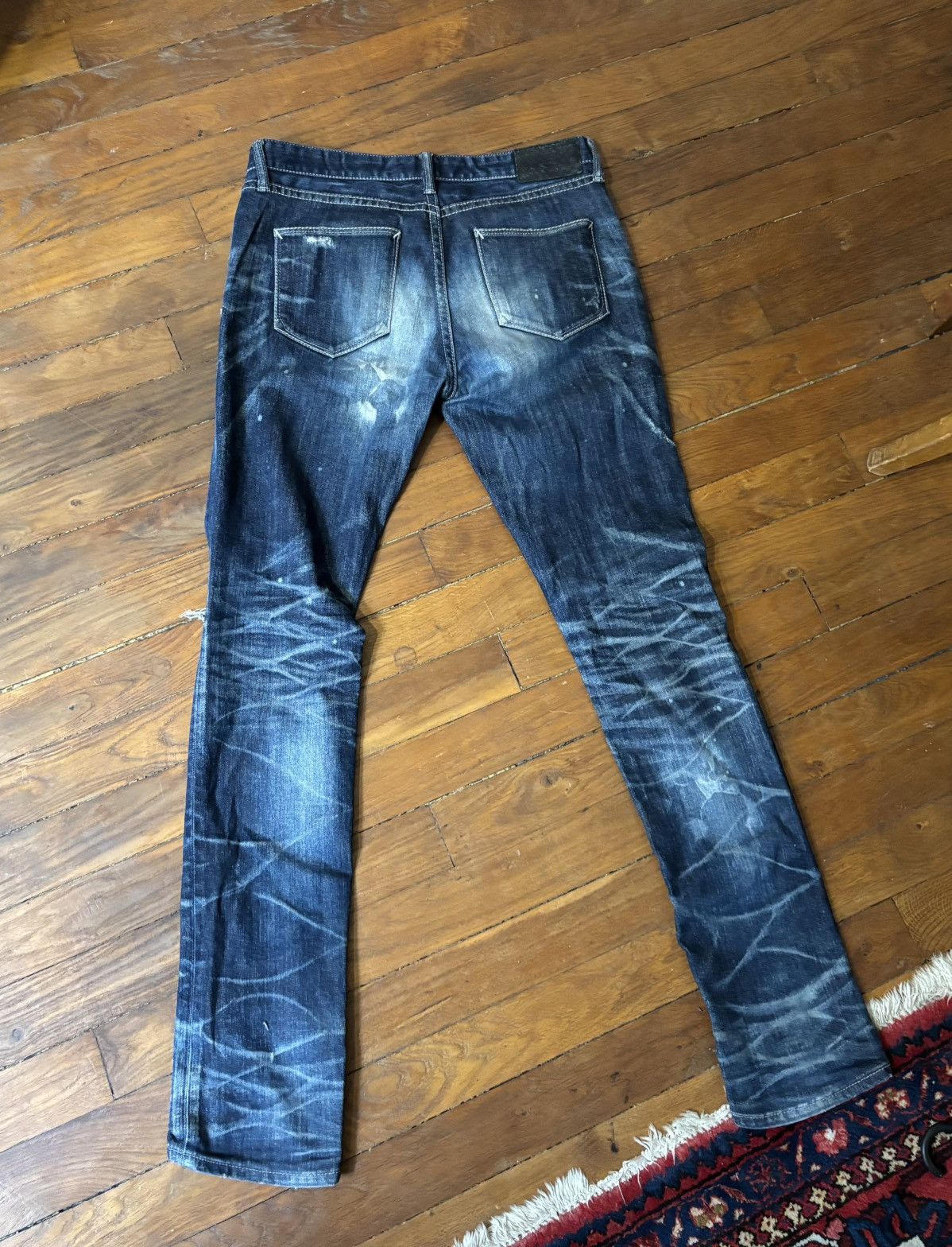 GOSTAR DE FUGA Fuga slim disstressed jeans Size US 33 - 3 Thumbnail