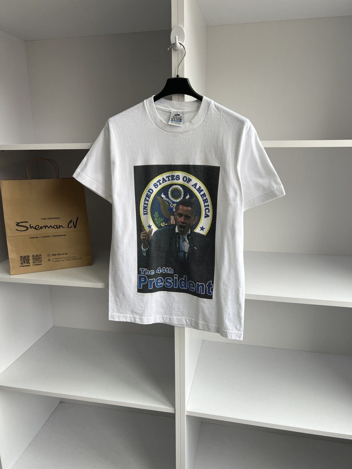 Designer × Vintage Vintage Obama The 44th President T-Shirt Size US M / EU 48-50 / 2 - 3 Thumbnail