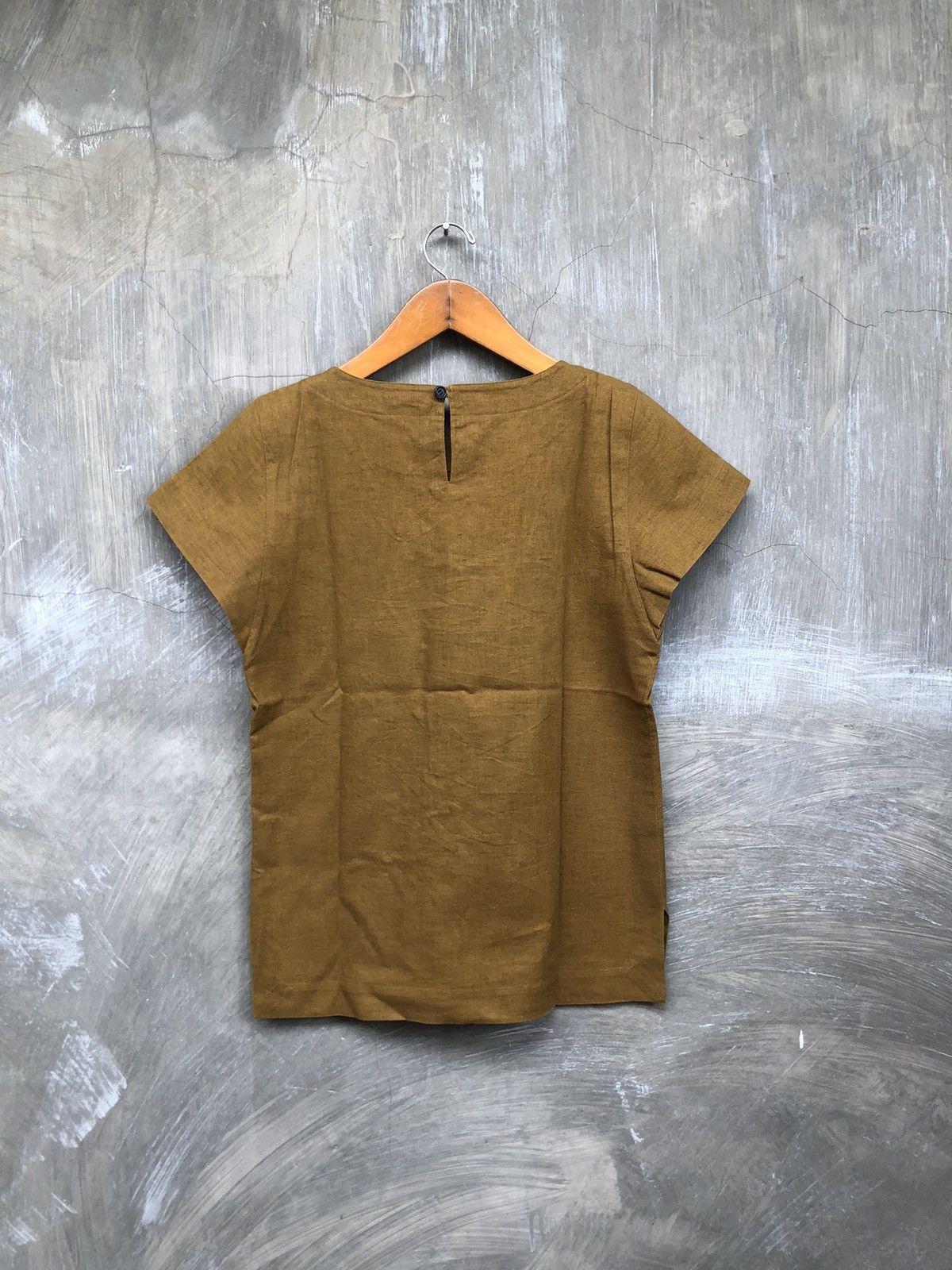 Yves Saint Laurent Yves Saint Laurent Brown Women Tops Blouse Size S / US 4 / IT 40 - 8 Thumbnail