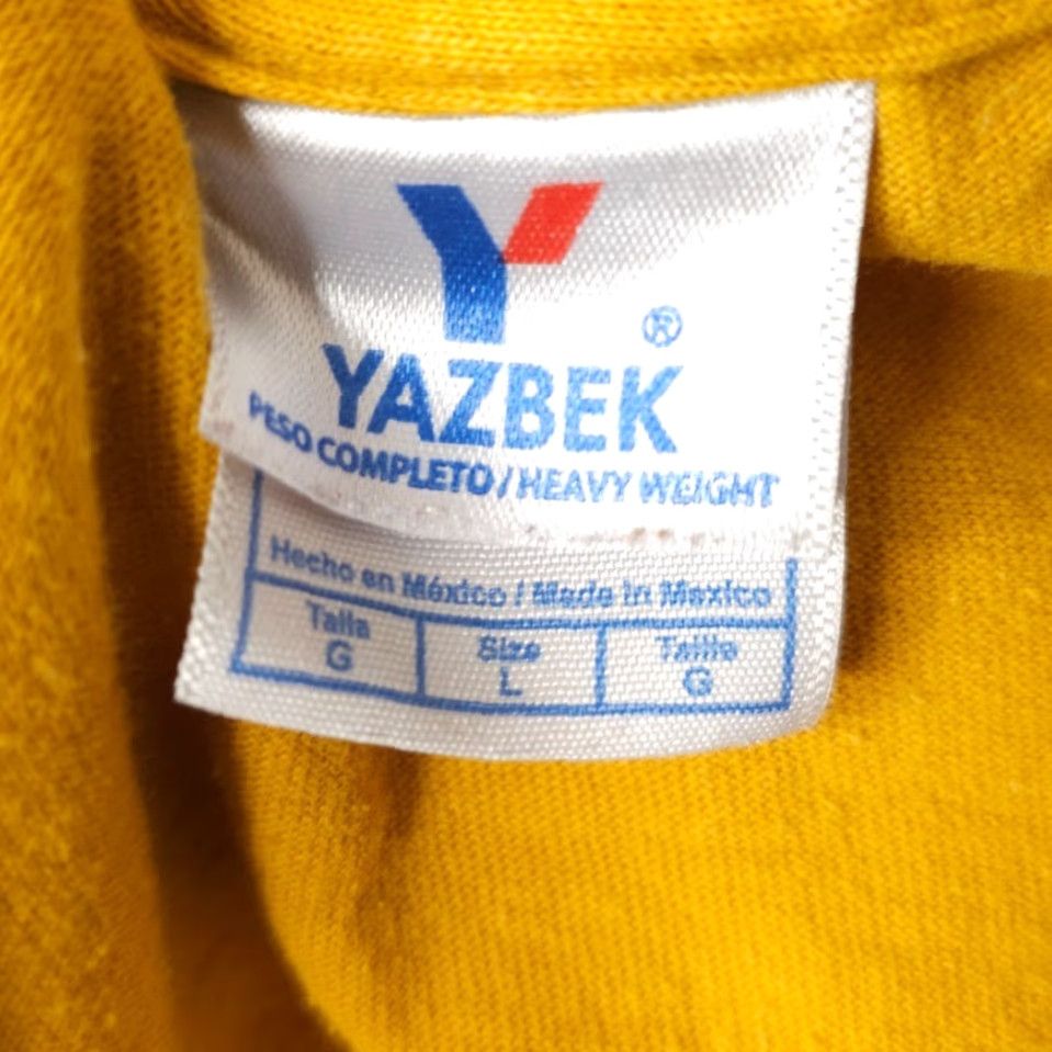 Vintage Bahia De Los Angeles 200 T Shirt Mens Size Large Yellow Off Road Racing Size US L / EU 52-54 / 3 - 7 Thumbnail