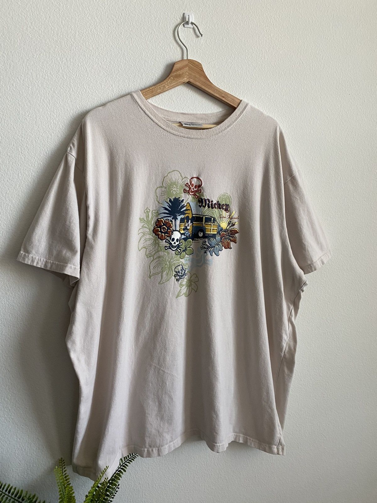 Mickey Unlimited Vintage Mickey Mouse Skull Tee Size US XXL / EU 58 / 5 - 4 Thumbnail