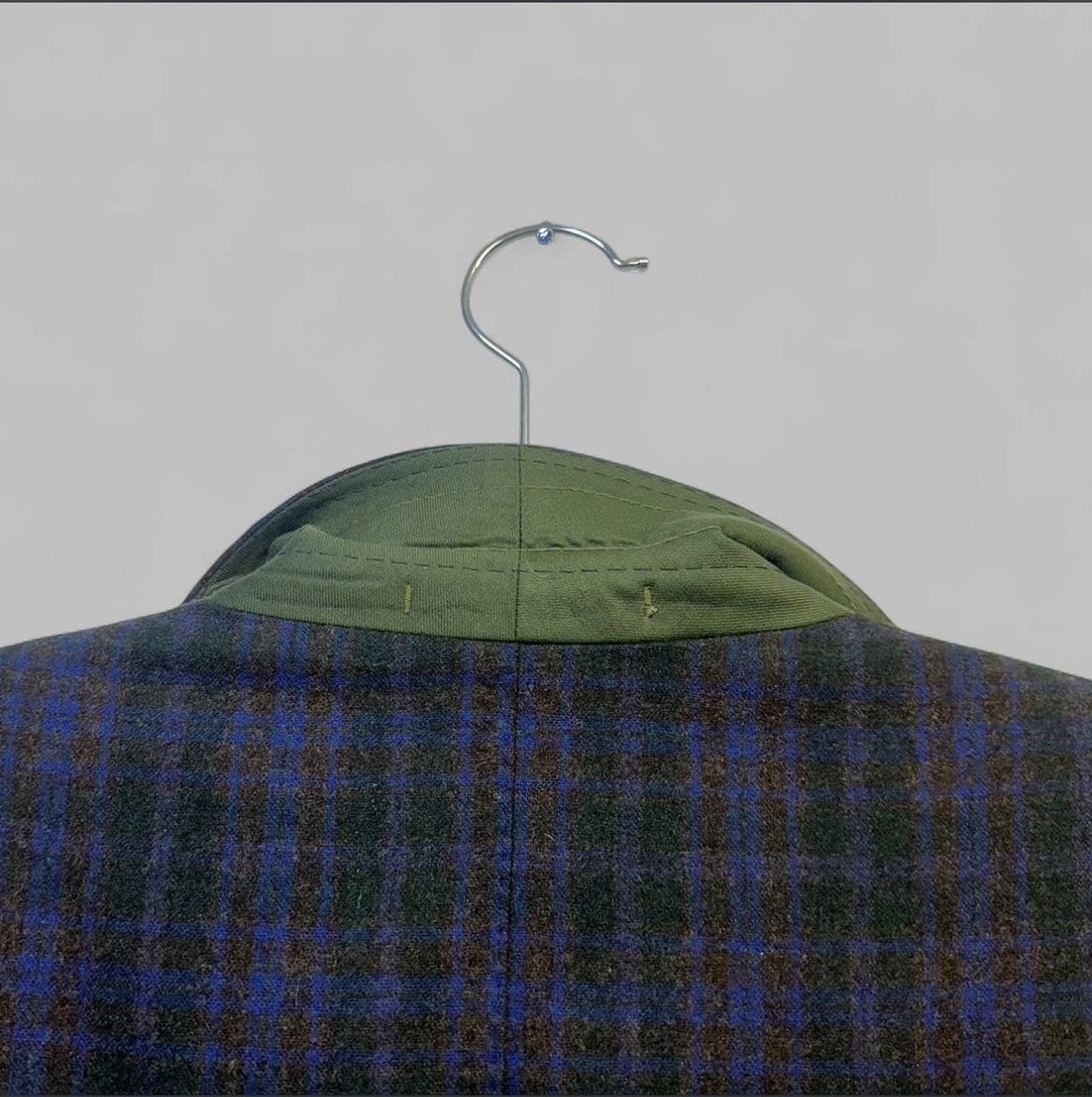 Other Ariston Wool Plaid Blazer Luxury Italian | One-of-a-Kind Size 38S - 3 Thumbnail