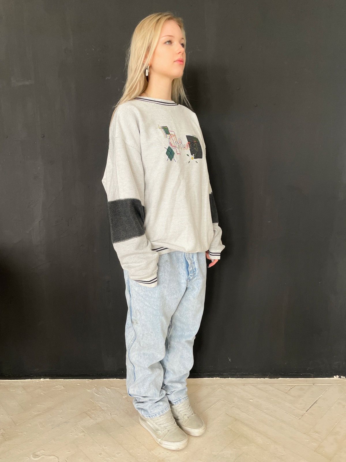 Carlo Colucci 90s Carlo Colucci Knit Sweater XL Embroidered Vintage Size US XL / EU 56 / 4 - 1 Thumbnail