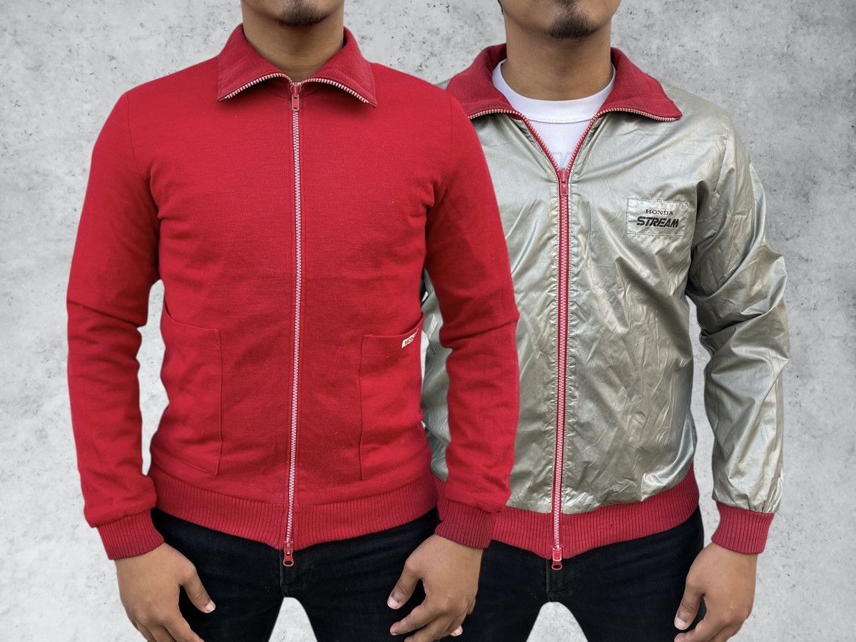 Honda 🔥Vintage 80's Honda Stream Japan Reversible jacket Size US L / EU 52-54 / 3 - 1 Thumbnail