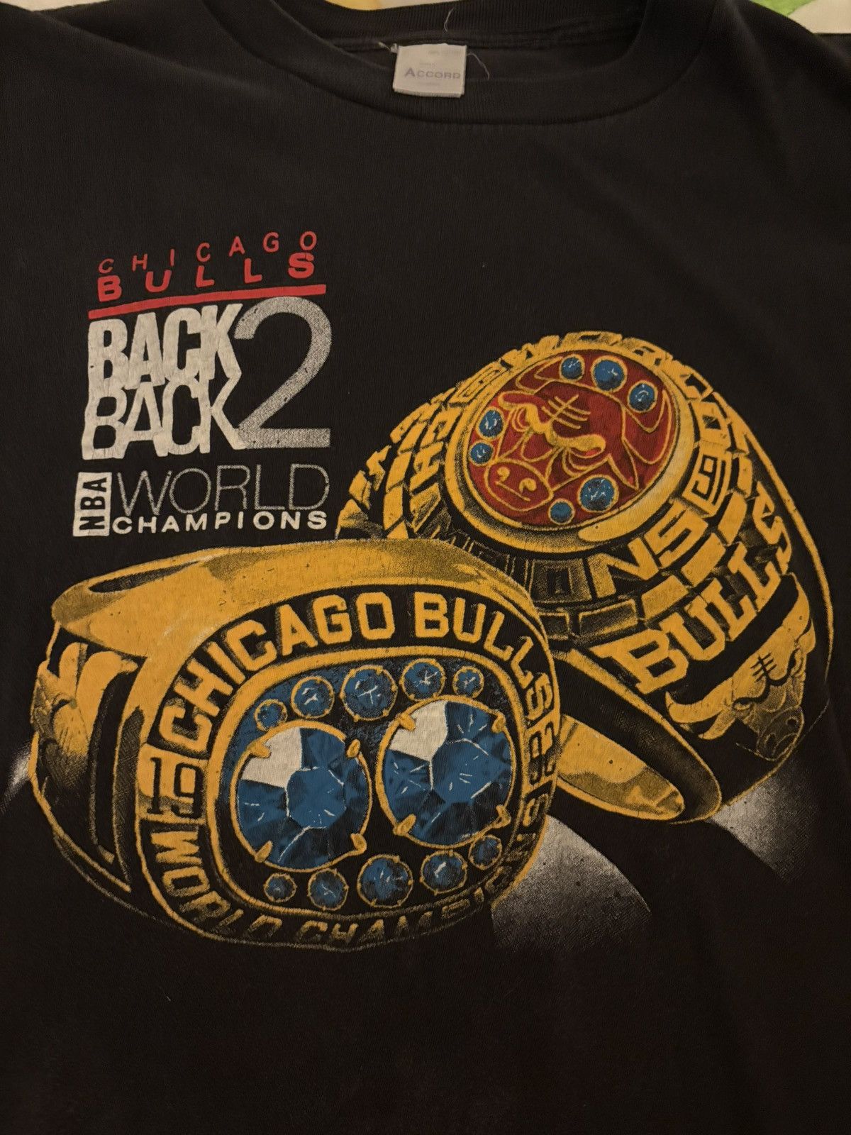 Vintage Chicago Bulls Back 2 Back vintage streetwear Size US L / EU 52-54 / 3 - 2 Thumbnail