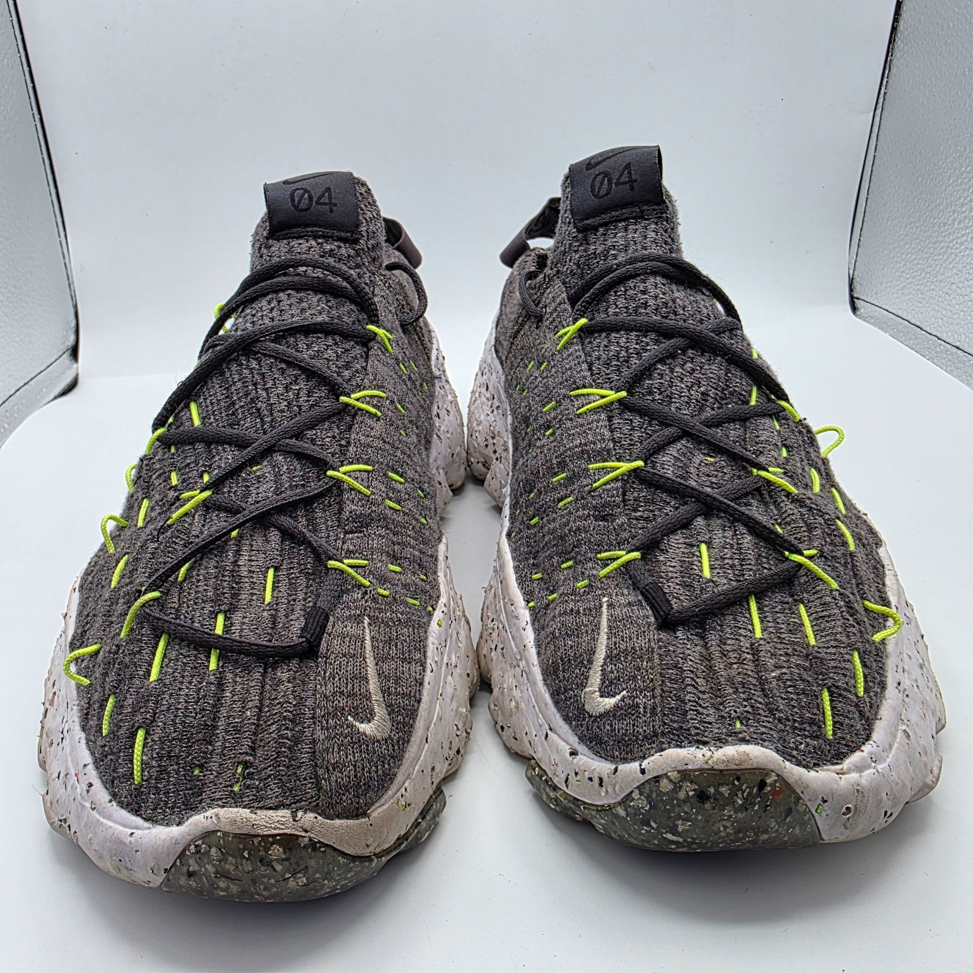 Nike Nike Space Hippie 04 Mens Size 11.5 Black Volt Sneaker Shoes Size US 11.5 / EU 44-45 - 2 Thumbnail