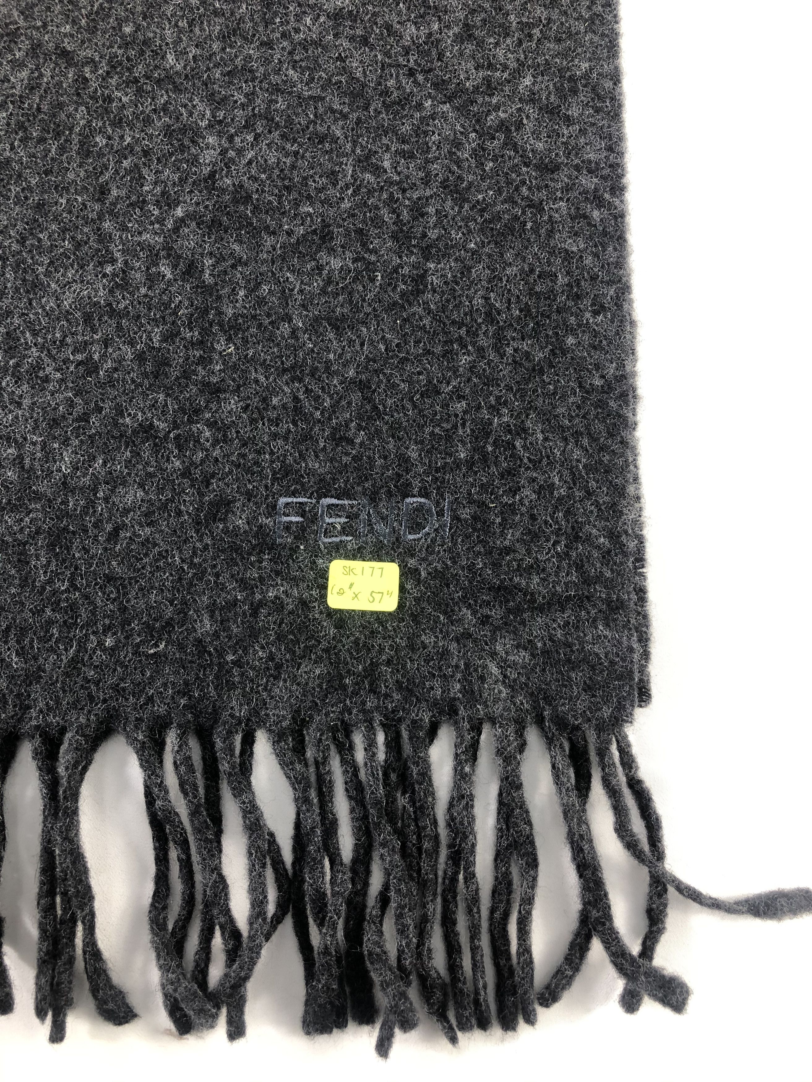 Fendi Fendi Plain Scarf / Muffler / Neckwear Size ONE SIZE - 4 Thumbnail