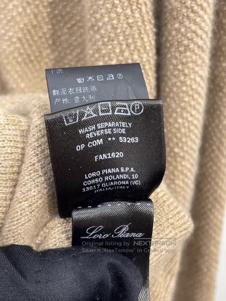 Loro Piana Loro Piana Solid color knitted cashmere sweater. Size S / US 4 / IT 40 - 9 Thumbnail