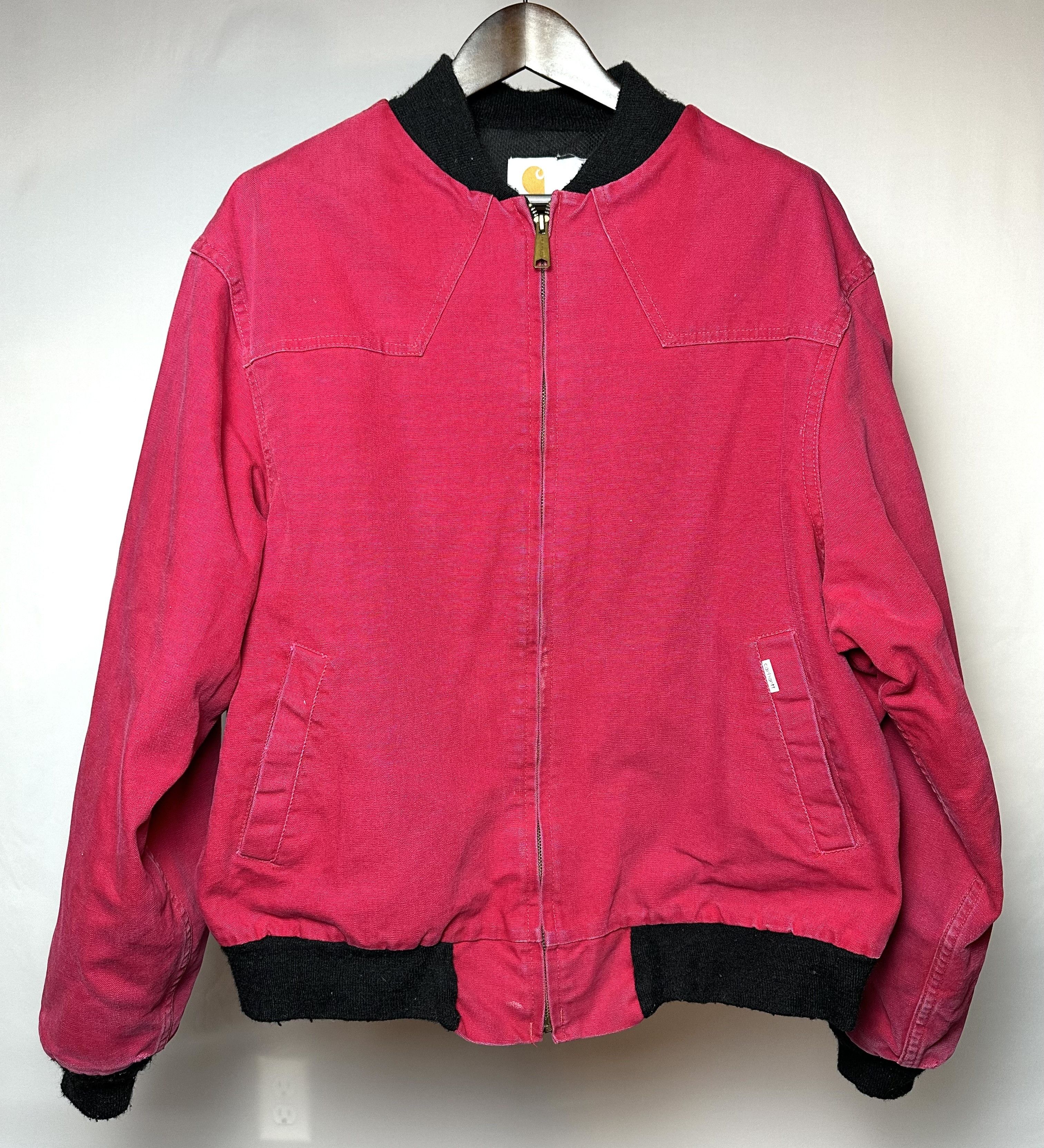 Carhartt Vintage Carhartt Santa Fe Jacket - Faded Strawberry Red | Grailed