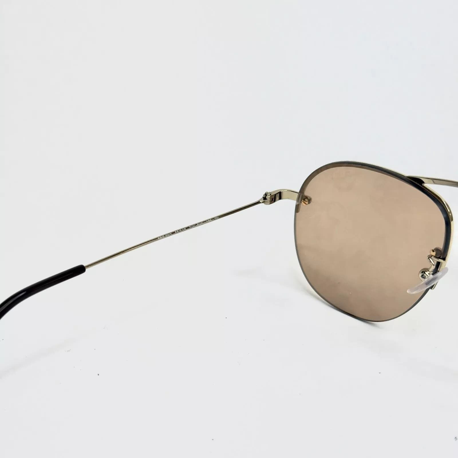 Prada PRADA 58O TEDDY PR58OS Aviator Gold Mirrored Sunglasses Size ONE SIZE - 6 Thumbnail