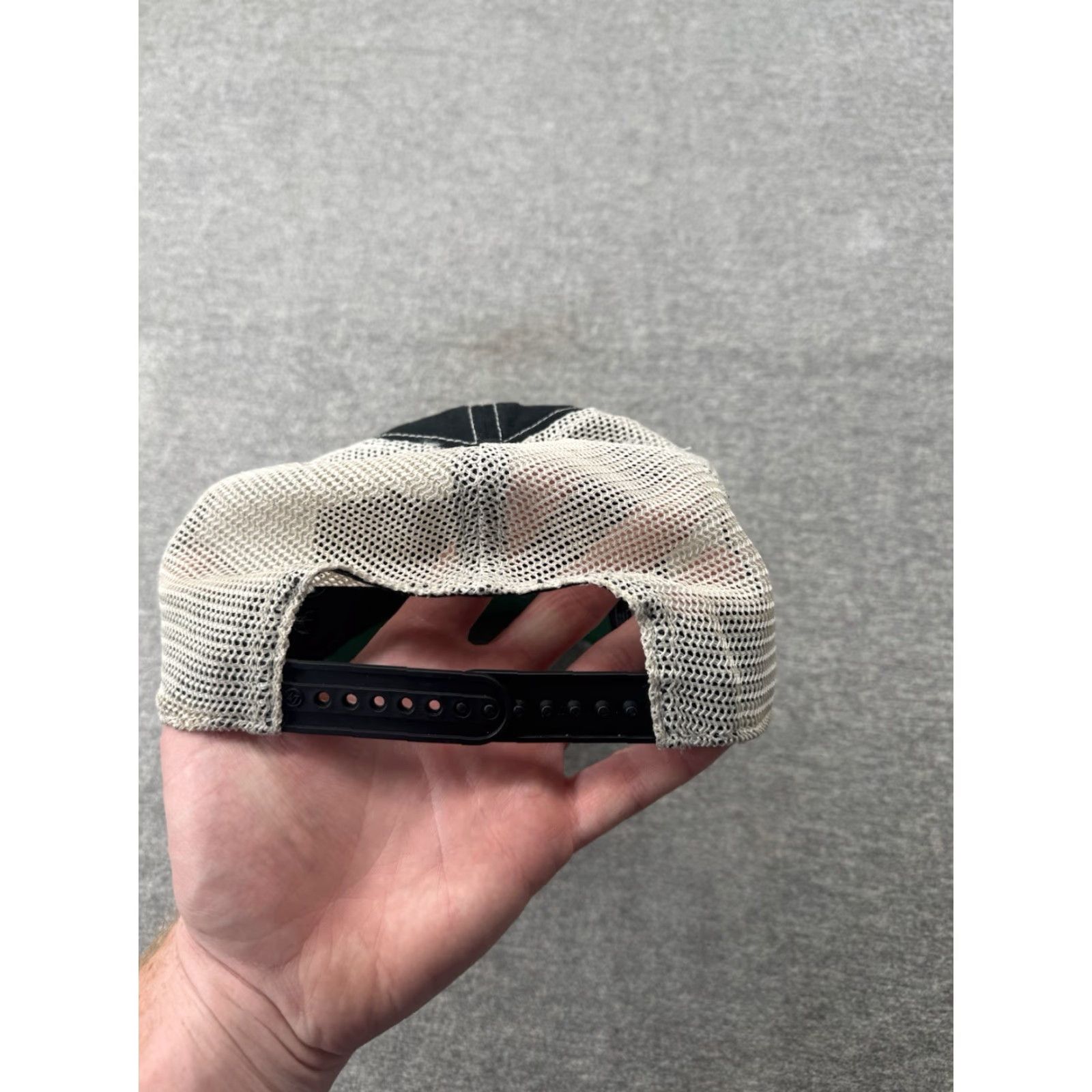 Vintage Forward Observation Group F Hat Black Brown Cap Patch Trucker Baseball Cap Men One Size Camouflage Multicam Dad Theme Size ONE SIZE - 4 Thumbnail
