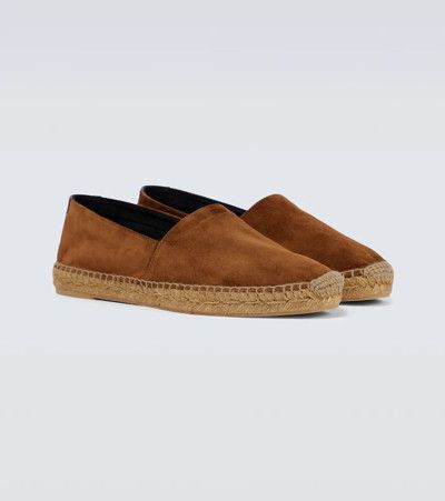 Saint Laurent Paris o1s1wg110724 Espadrilles in Suede in Brown Size US 12.5 / EU 45-46 - 7 Thumbnail