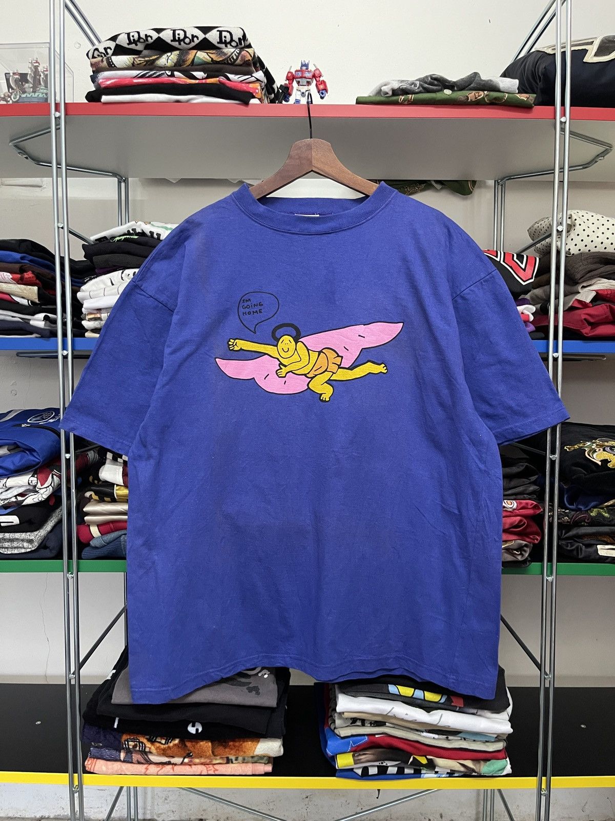 Vintage Rare OG Xlarge Mark Gonzales Skate Art Handprint Tee