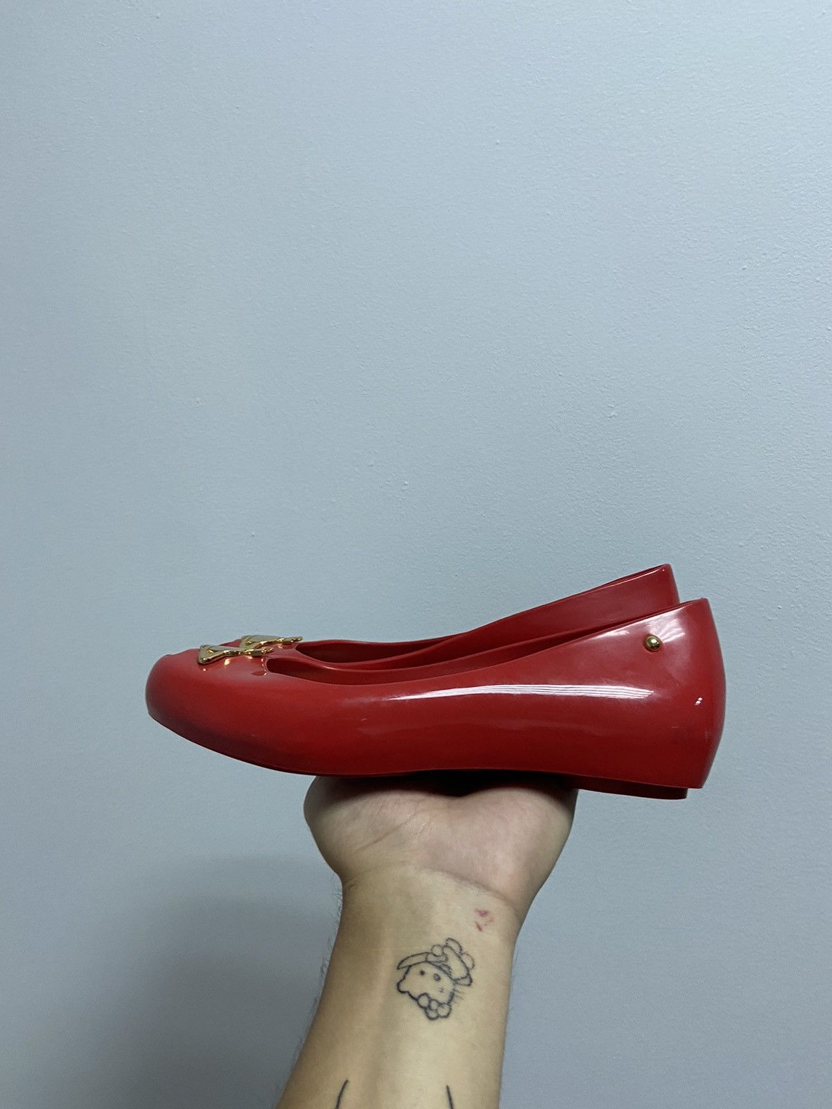 Vintage × Vivienne Westwood Vivienne Westwood Melissa Vintage Sandals Balet Orb Logo Size US 7 / IT 37 - 4 Thumbnail