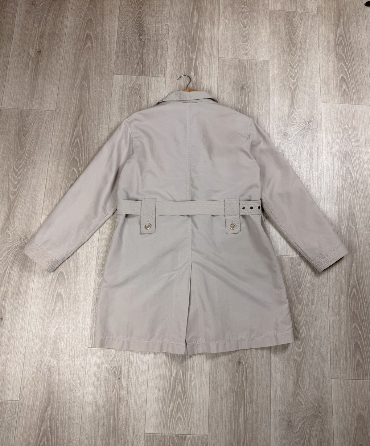 Armani Armani Jeans Double Breasted Trench Coat Jacket Belt Size L / US 10 / IT 46 - 12 Thumbnail