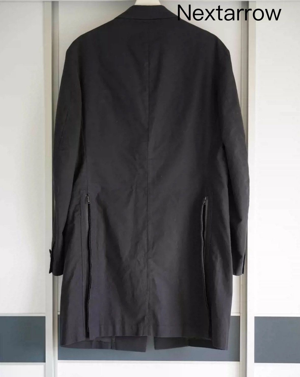 Yohji Yamamoto Yohji Yamamoto 20ss gun neck back zipper coat 2412-Nextarrow Size US L / EU 52-54 / 3 - 2 Thumbnail