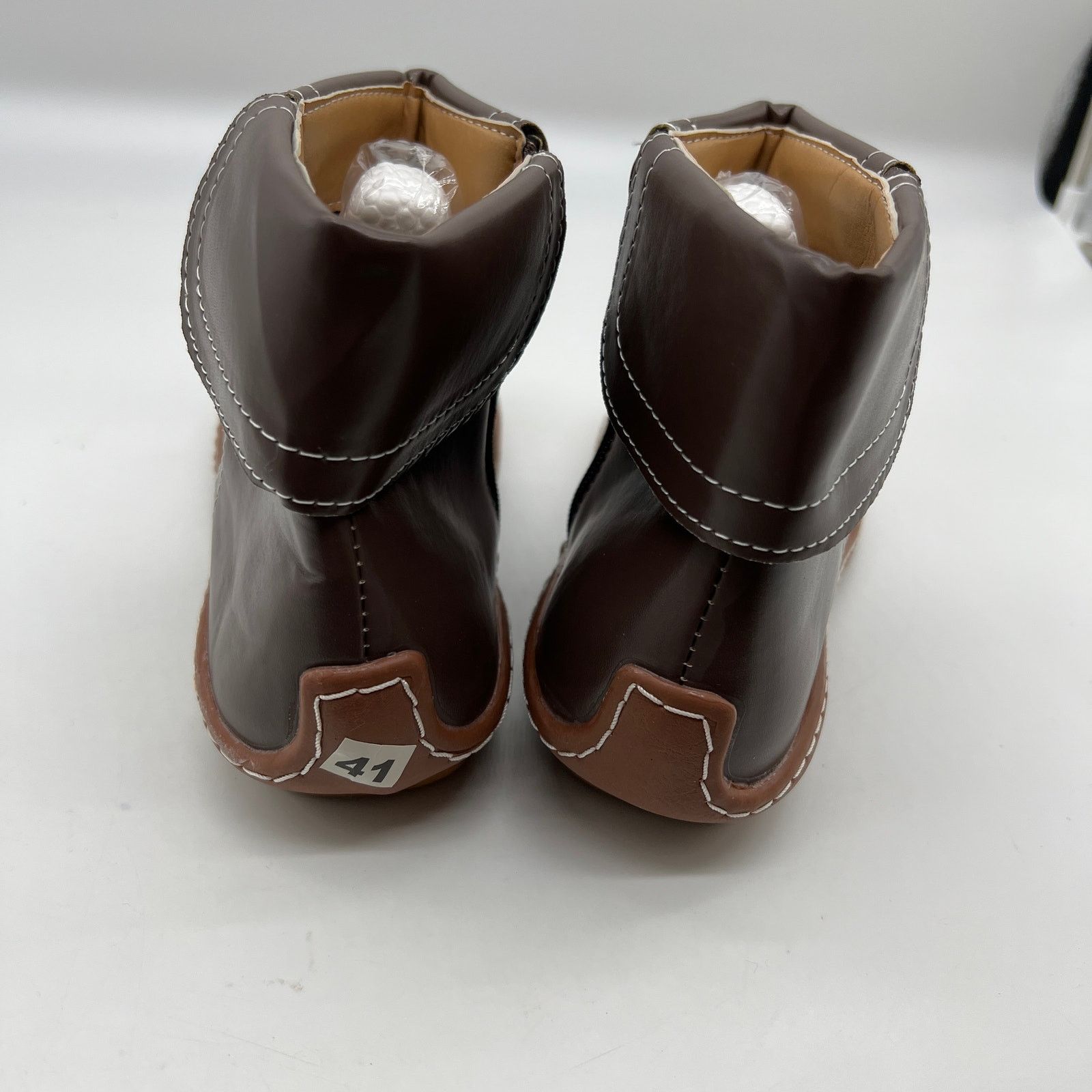 Other Fashion Womens Ankle Boot Comfortable Slip On Flat Size US 9.5 / IT 39.5 - 4 Thumbnail