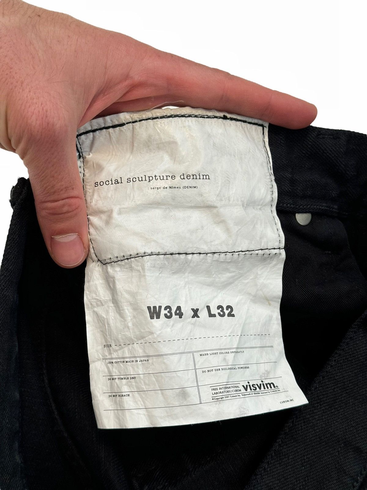 Visvim SS20 Dmgd 12D17 Social Sculpture Distressed Denim Size US 34 / EU 50 - 17 Thumbnail