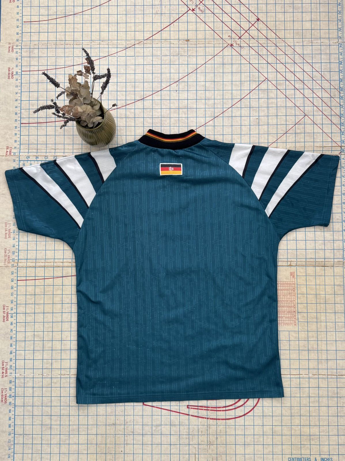 Adidas × Vintage Vintage 96 Adidas Germany Jersey Green Size Large Authentic Size US L / EU 52-54 / 3 - 9 Thumbnail