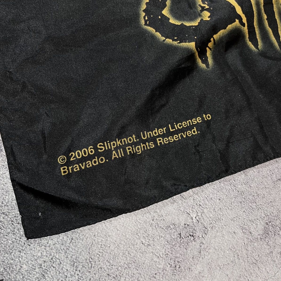 Slipknot × Vintage Pentagram Slipknot 2006 Vintage Flag Made in Italy Size ONE SIZE - 4 Thumbnail