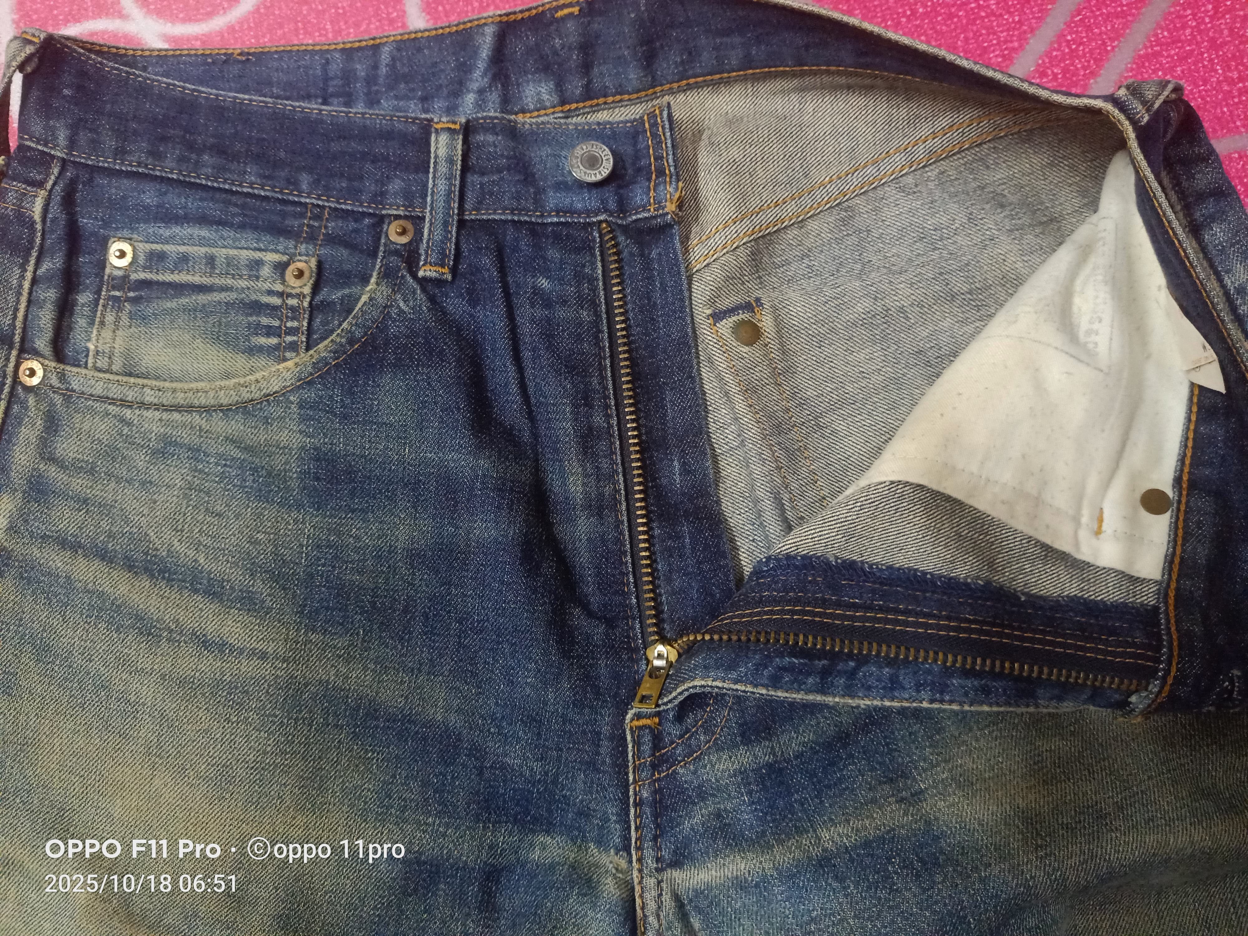 Levi's Vintage Clothing Levis Vintage 504 Z Red Selvedge Distressdenim Size US 32 / EU 48 - 12 Thumbnail