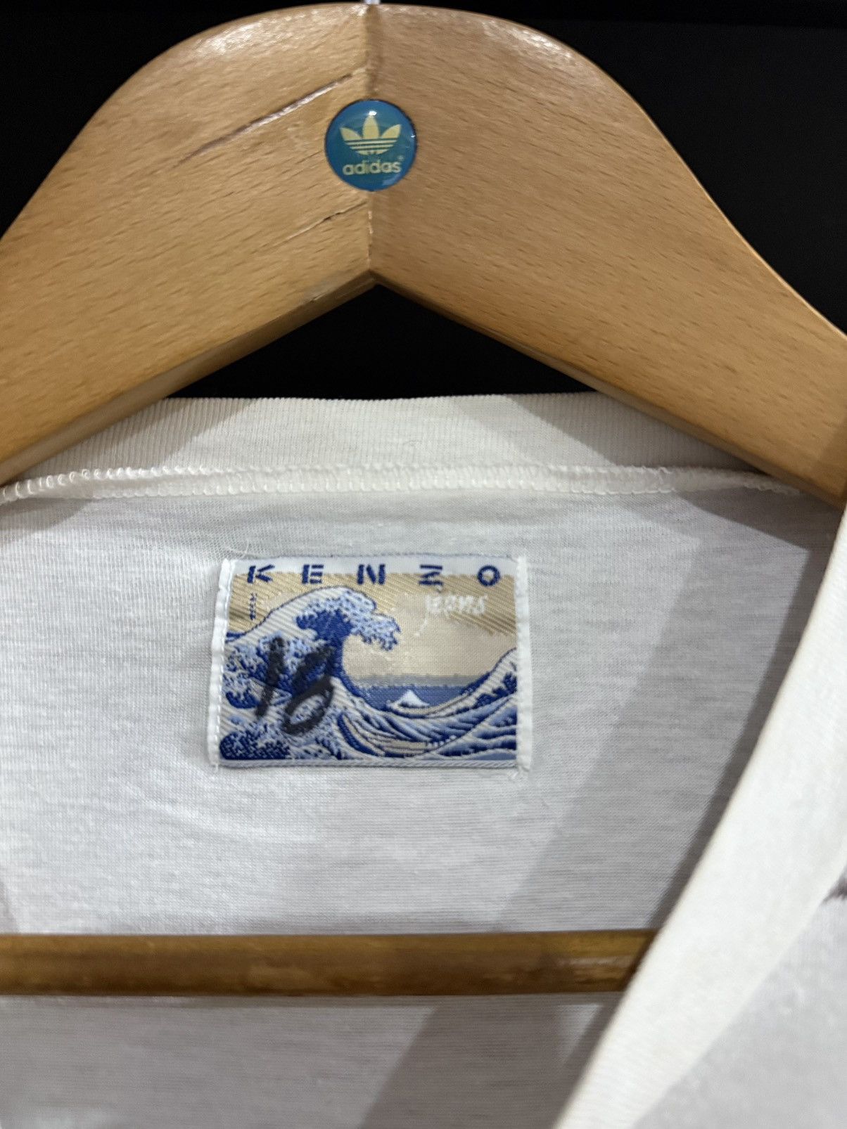 Kenzo × Vintage Vintage 90s Kenzo Jeans Ovp The 30s Single Stitch Faded Tee Size US M / EU 48-50 / 2 - 6 Thumbnail