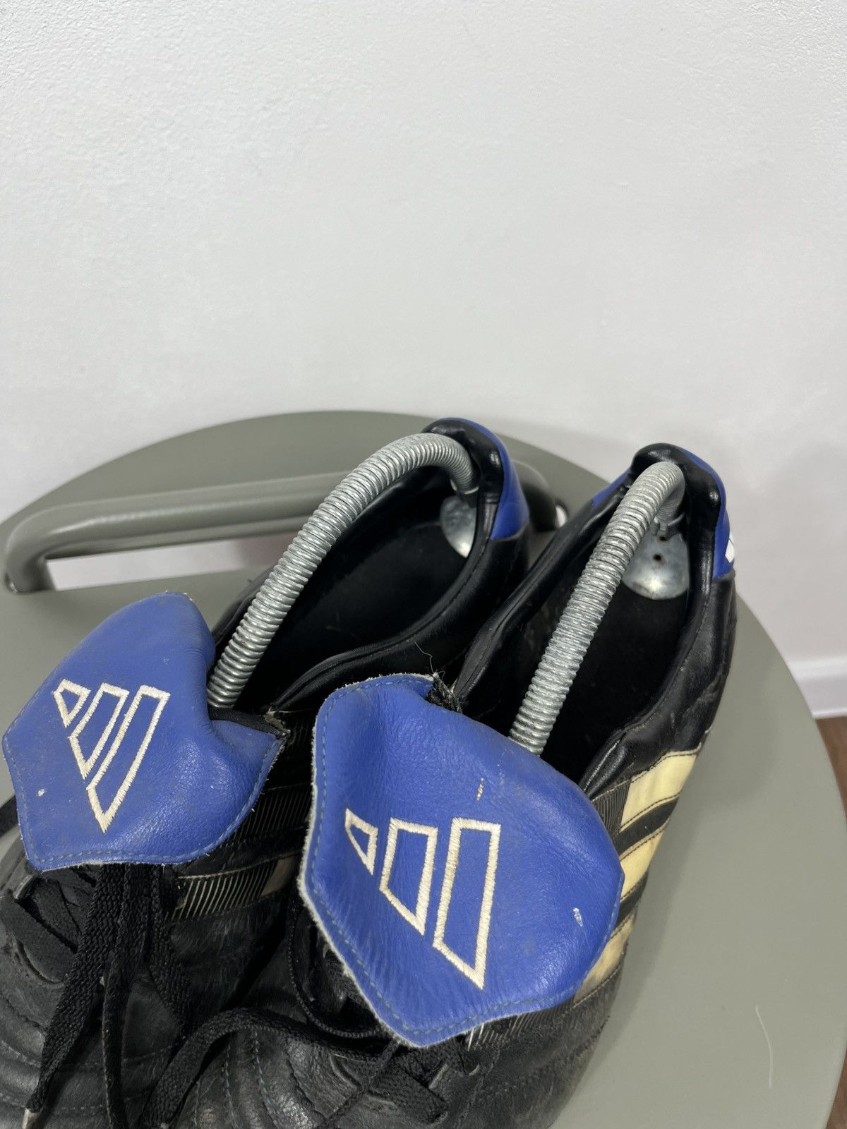 Adidas Vintage adidas Football Boots Cleats Black Blue EU 42 Size US 9 / EU 42 - 10 Thumbnail