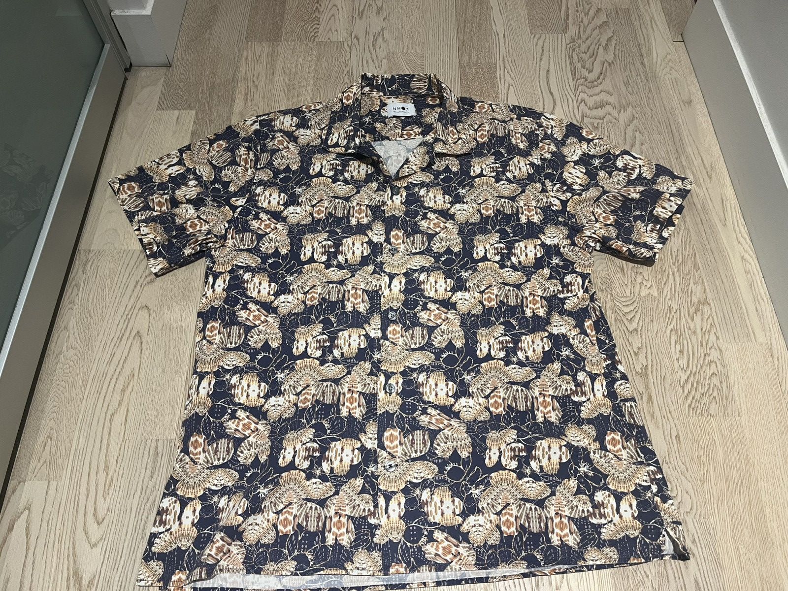 NN07 NN07 camp collar short sleeve shirt Size US XXL / EU 58 / 5 - 1 Thumbnail