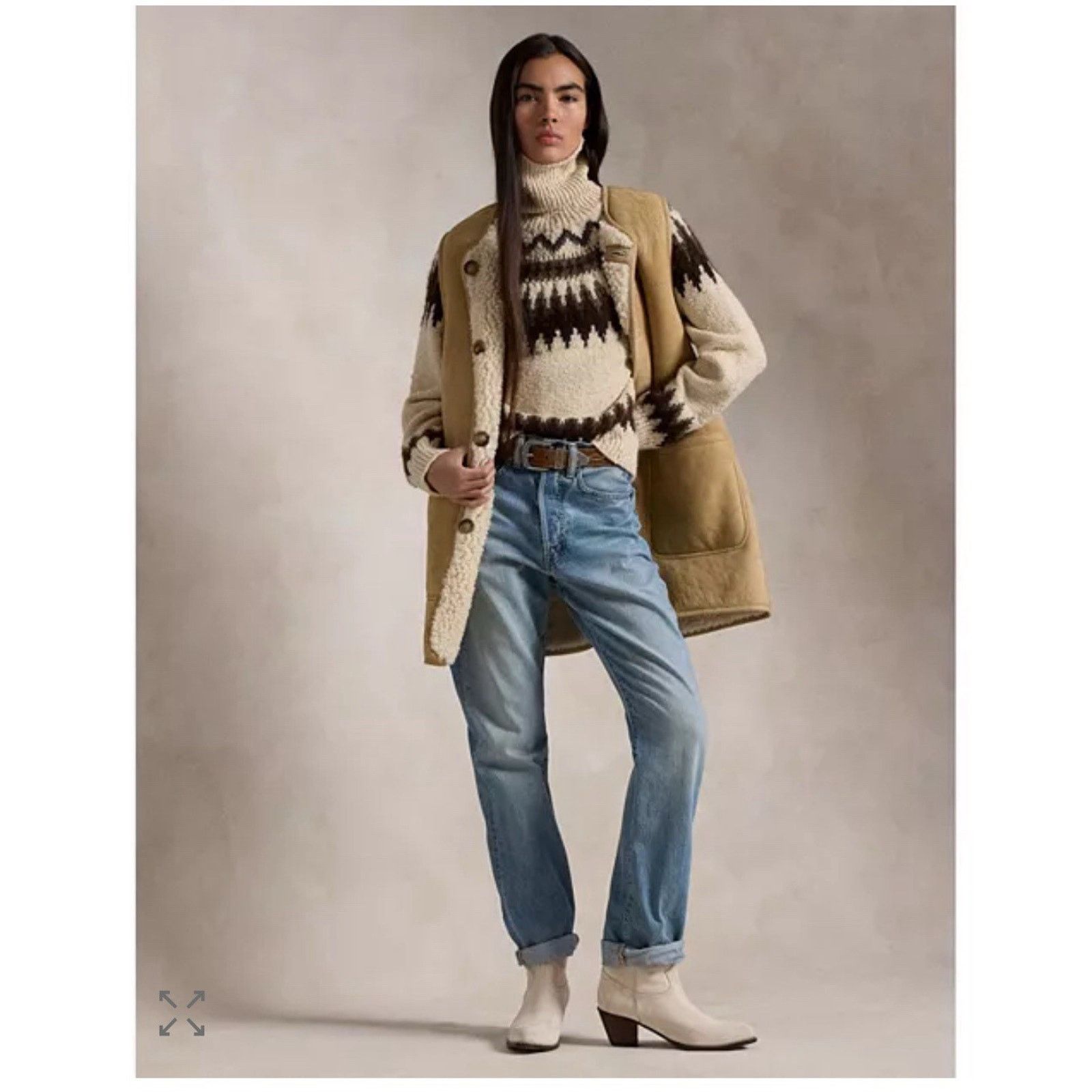Polo Ralph Lauren NWT Polo Ralph Lauren Fair Isle Wool Blend Turtleneck Woman Size M / US 6-8 / IT 42-44 - 11 Thumbnail