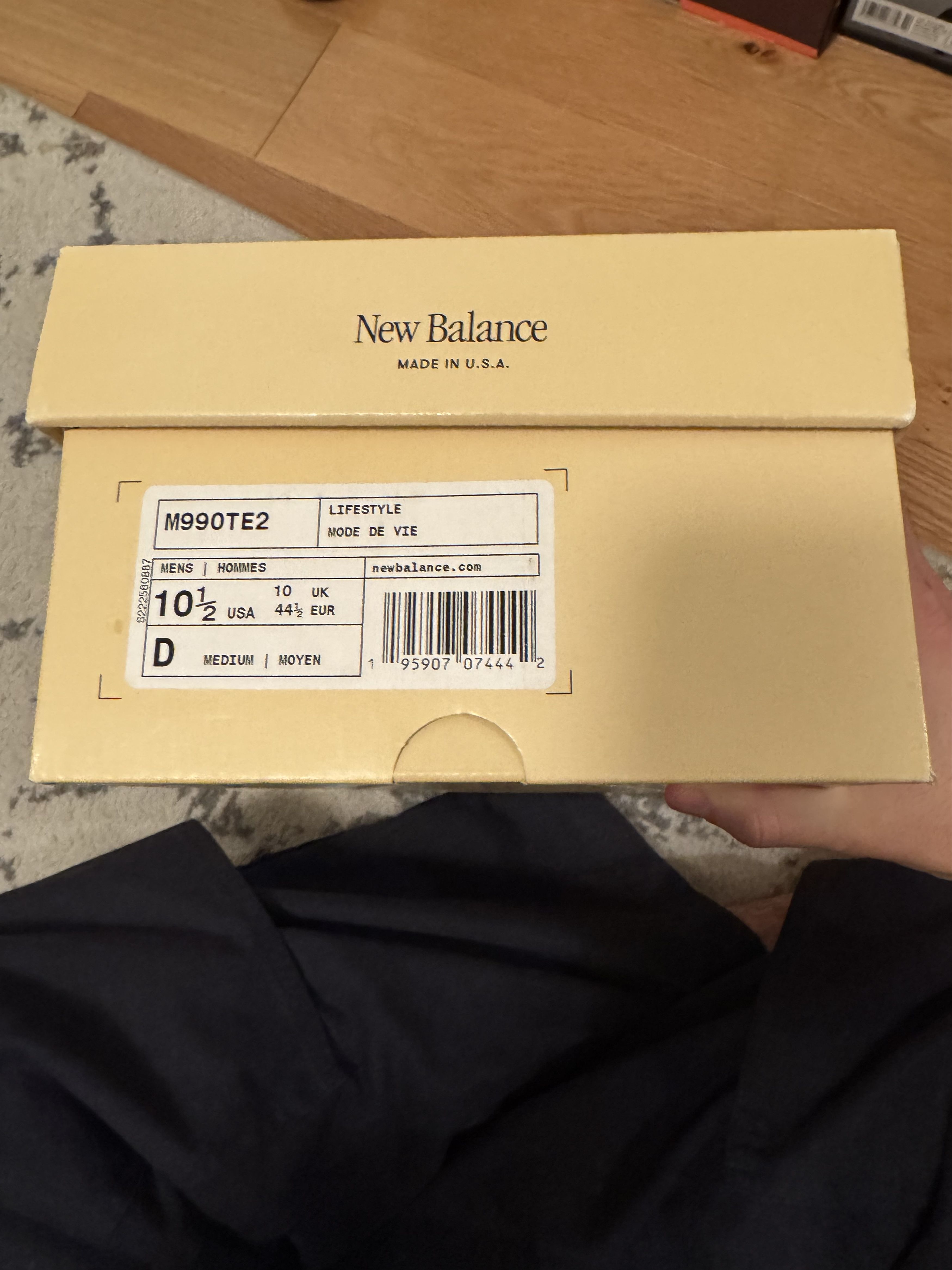 New Balance New Balance x Teddy Santis 990v2 Made in USA 'Black' Size US 10.5 / EU 43-44 - 4 Thumbnail