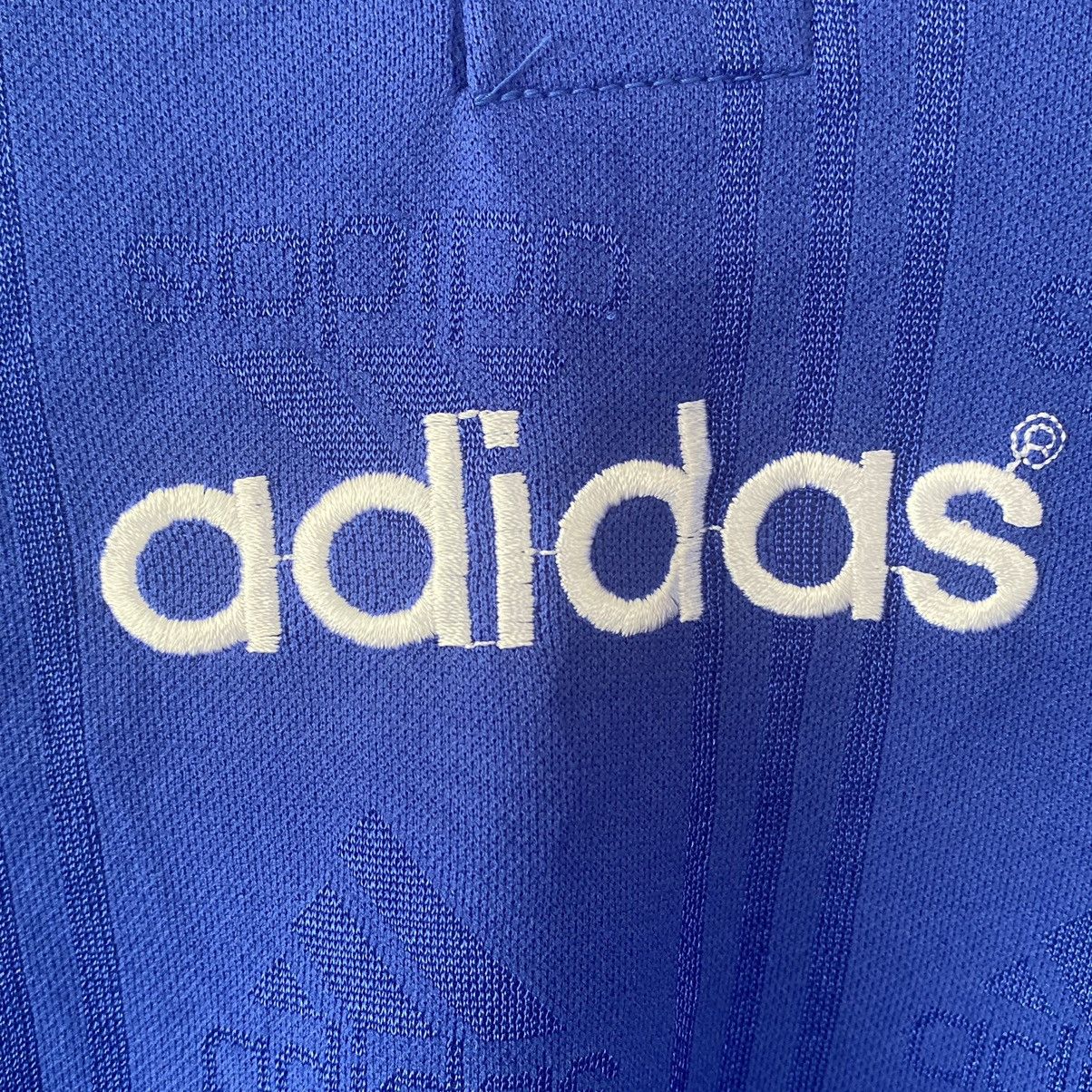 Adidas × Vintage Vintage Adidas long sleeve monogram jersey Size US M / EU 48-50 / 2 - 4 Thumbnail