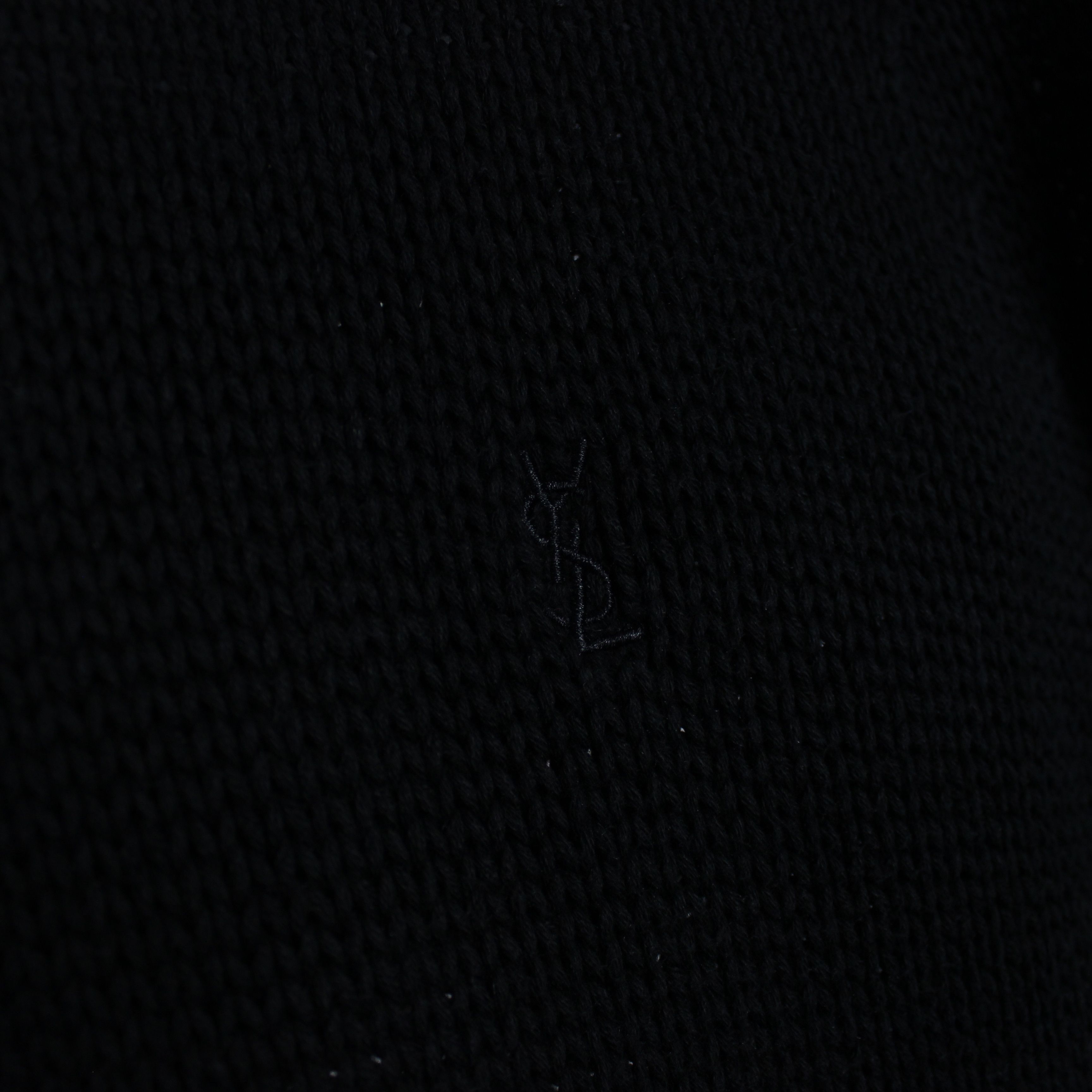 Yves Saint Laurent Yves Saint Laurent YSL sweater men jumper logo M black Size US M / EU 48-50 / 2 - 5 Thumbnail
