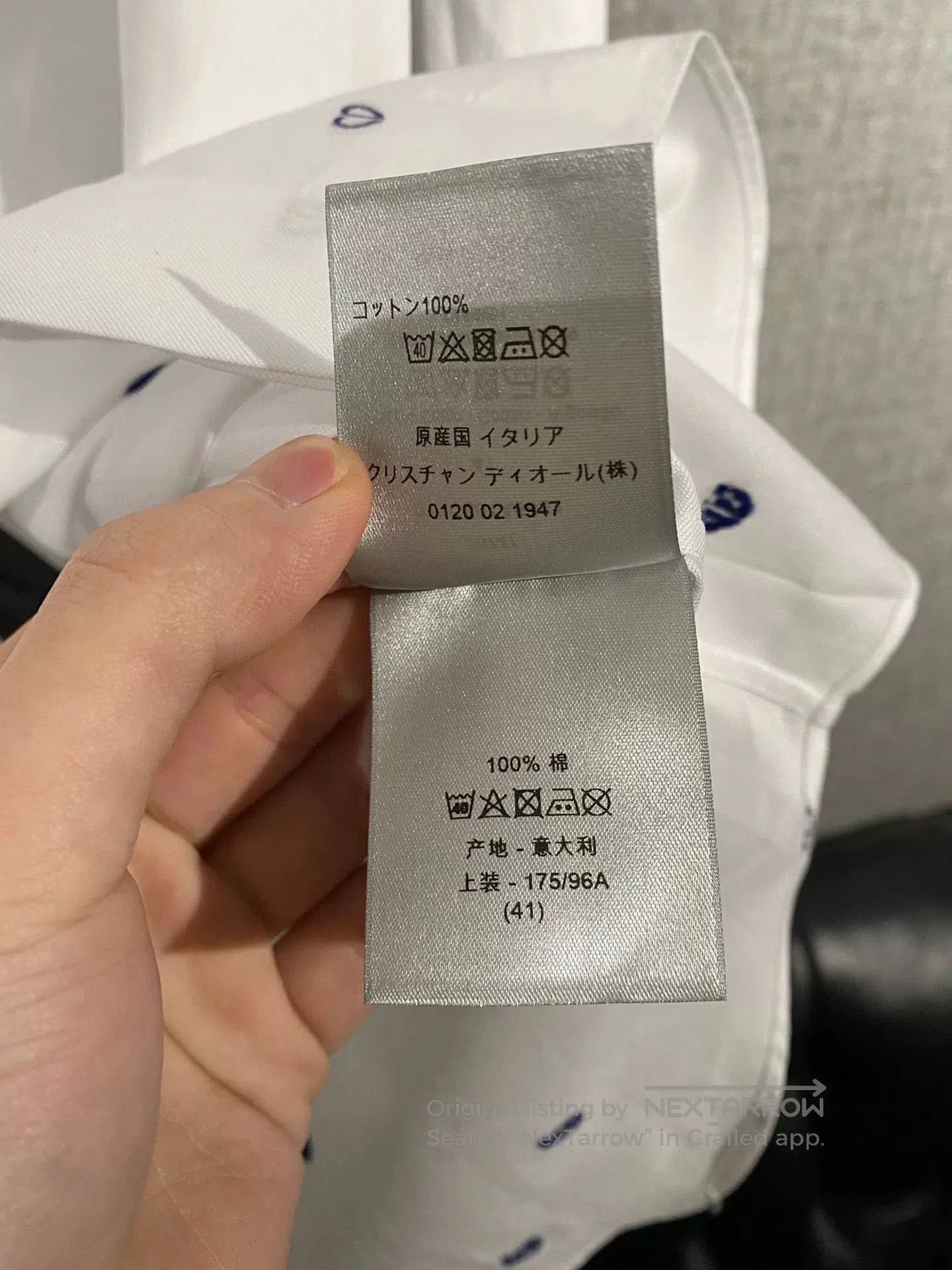 Dior dior men's shirt jacket with tags. Size US L / EU 52-54 / 3 - 7 Thumbnail