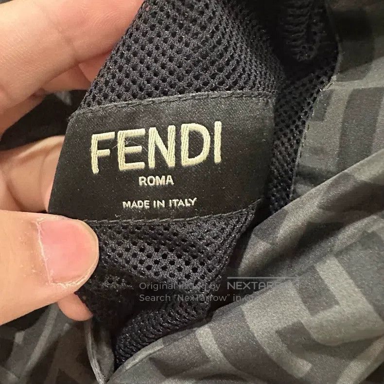 Fendi Fendi Letter Pattern Printed Two-Sided Wear Jacket Size US M / EU 48-50 / 2 - 6 Thumbnail