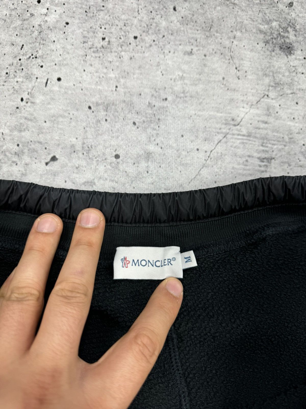 Designer × Moncler Vintage Moncler 90s Y2K Style Black Classic Sweatpants Pants Size 28" / US 6 / IT 42 - 11 Thumbnail