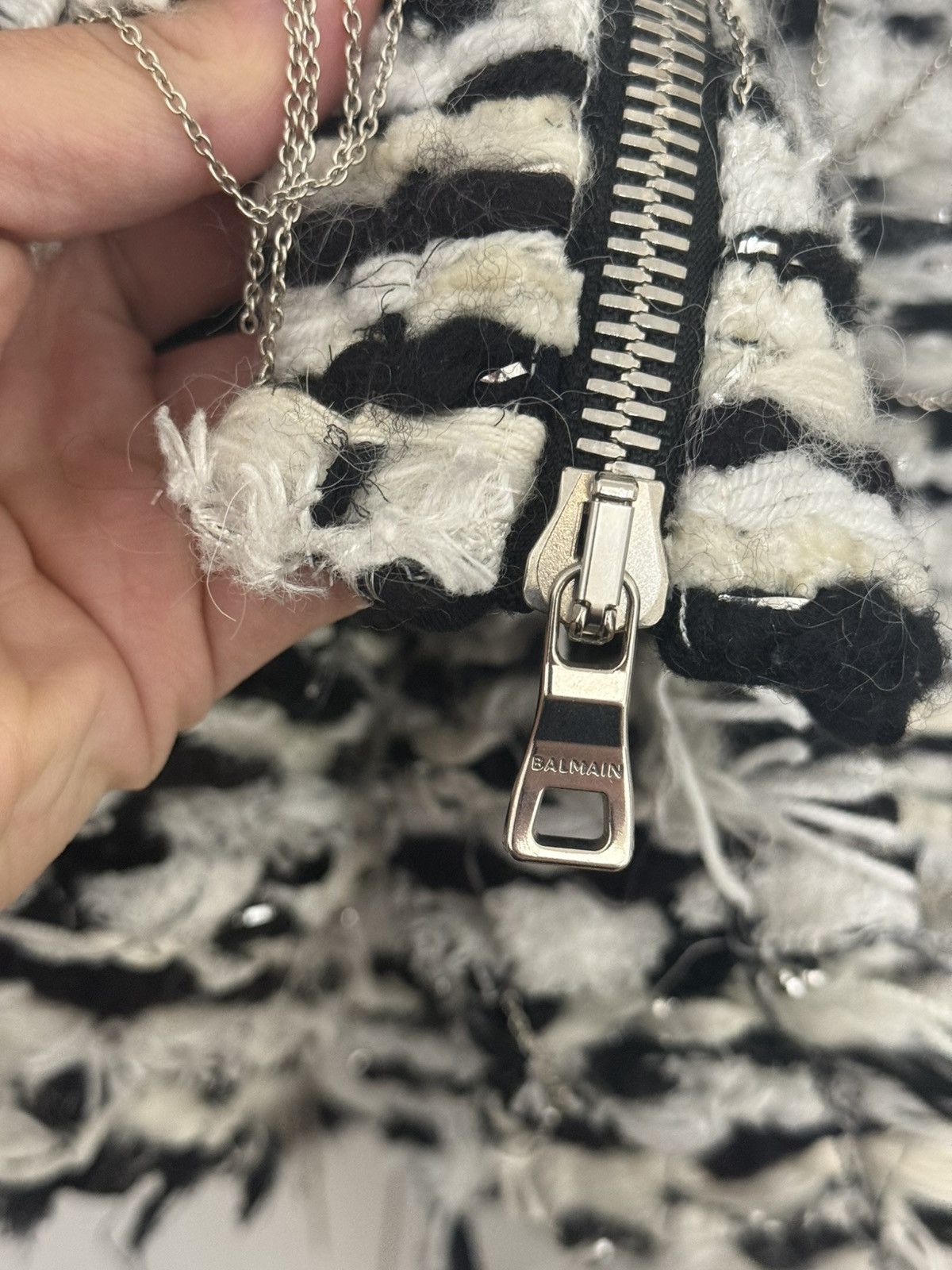 Balmain F/W19 Couture 1/1 Hoodie *HOLY GRAIL* Size US M / EU 48-50 / 2 - 6 Thumbnail