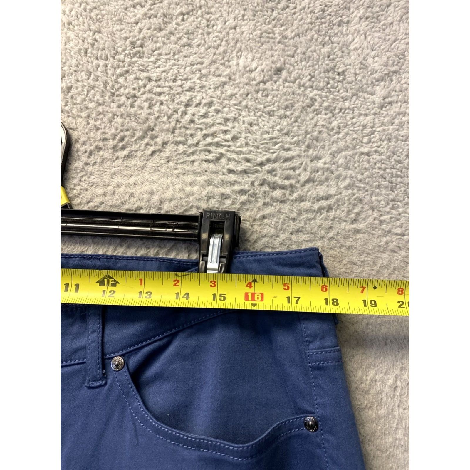 Peter Millar Peter Millar Chino Pants Mens Size 35 Navy Cotton Twill Straight Leg Regular Inseam 30" Crown Crafted Size US 35 - 4 Thumbnail