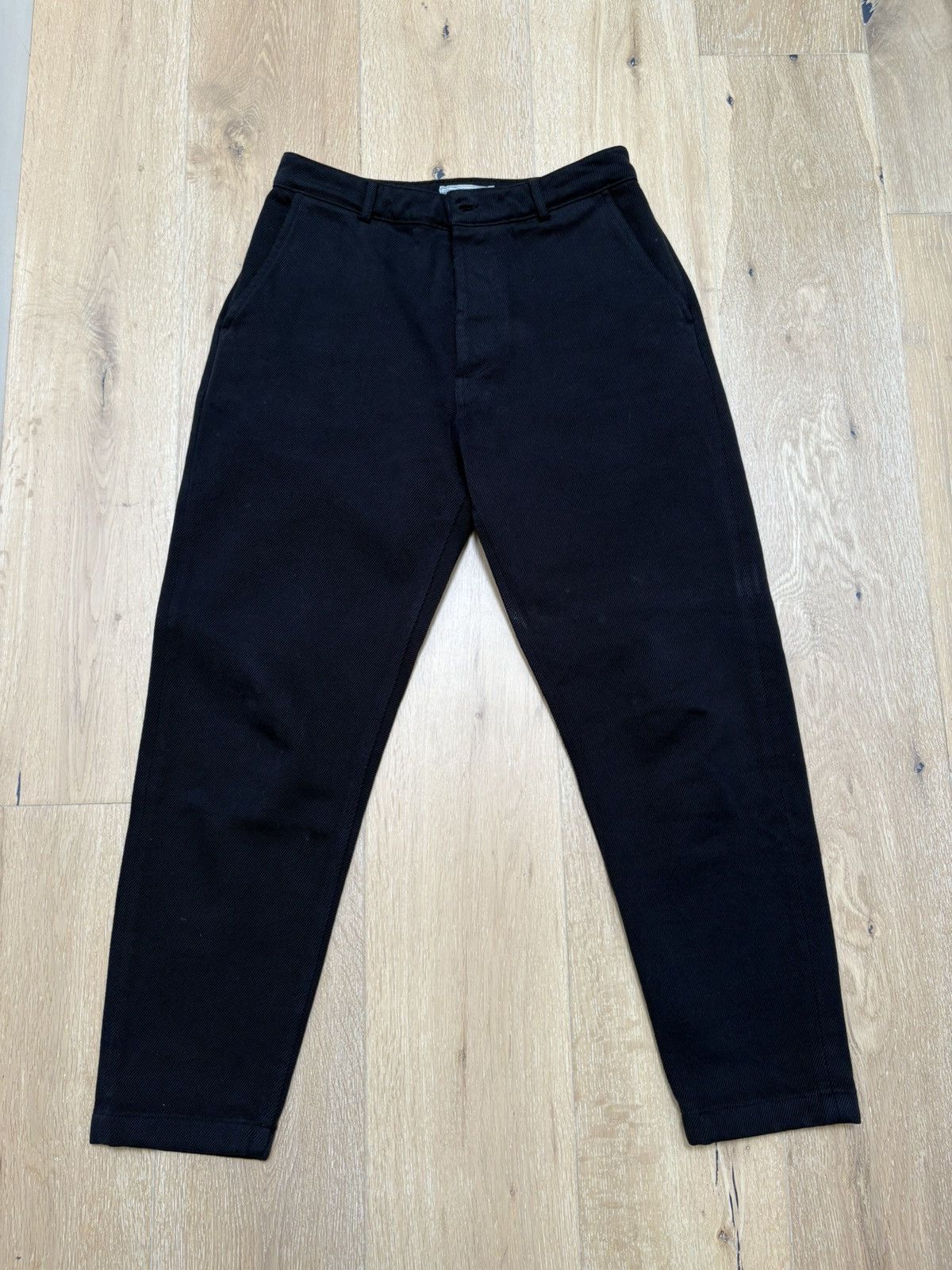 Universal Works Universal Works Military Chino 30 Black Twill Size US 30 / EU 46 - 1 Thumbnail