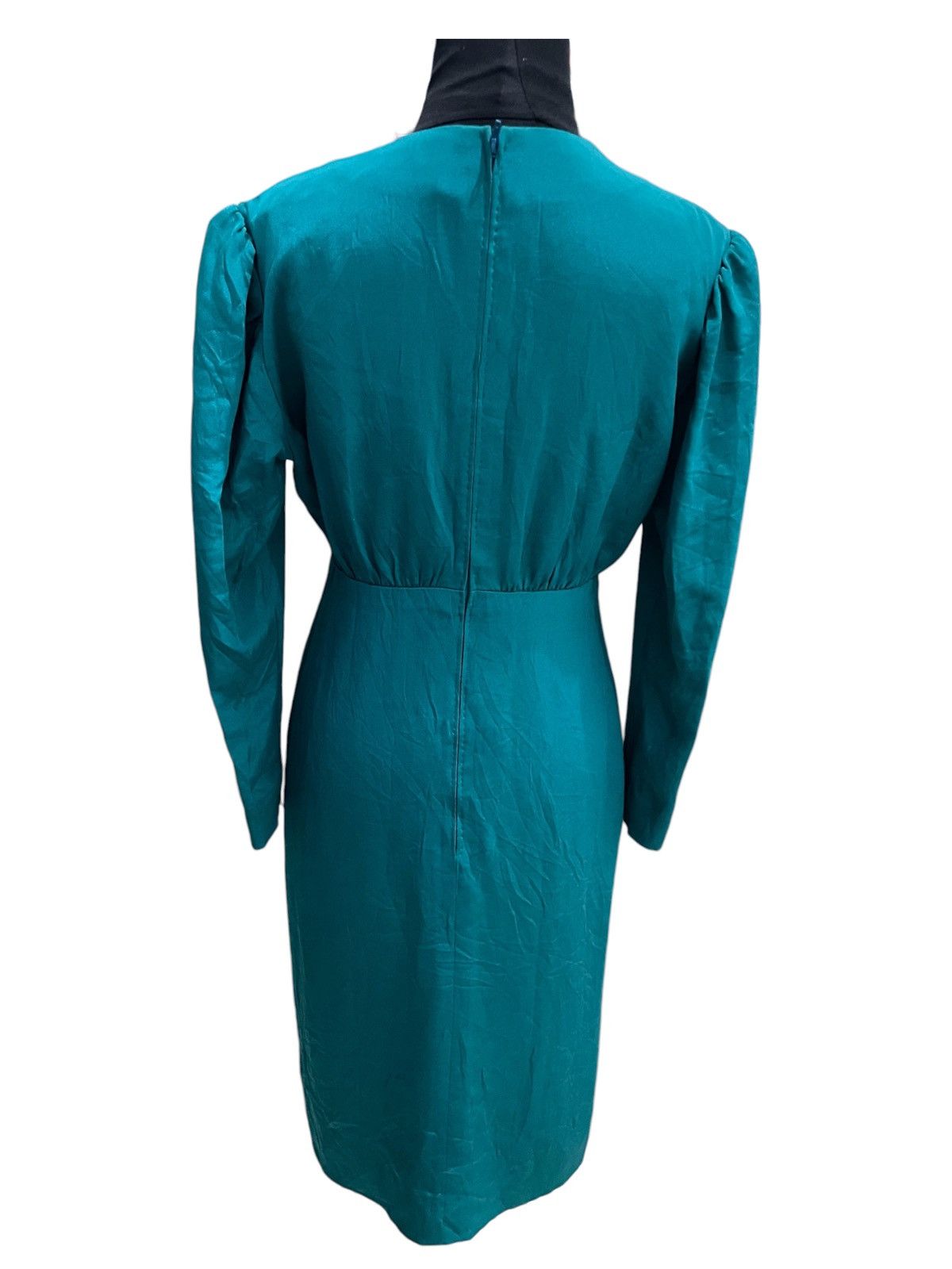 Givenchy ARCHIVAL GIVENCHY Nouvelle Boutique 100% Silk Midi Dress Size M / US 6-8 / IT 42-44 - 4 Thumbnail