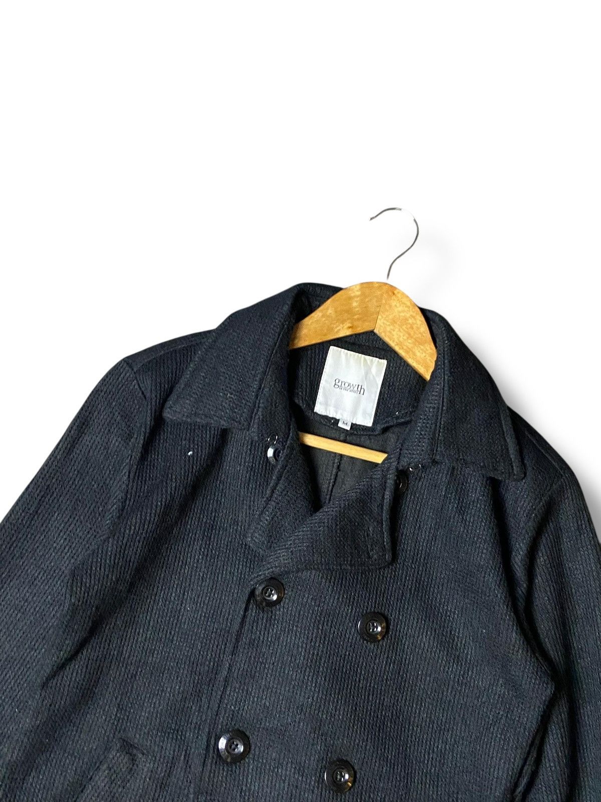 Japanese Brand × Vintage Growth x In The Attic Double Breasted Wool Coat (122) Size US M / EU 48-50 / 2 - 6 Thumbnail