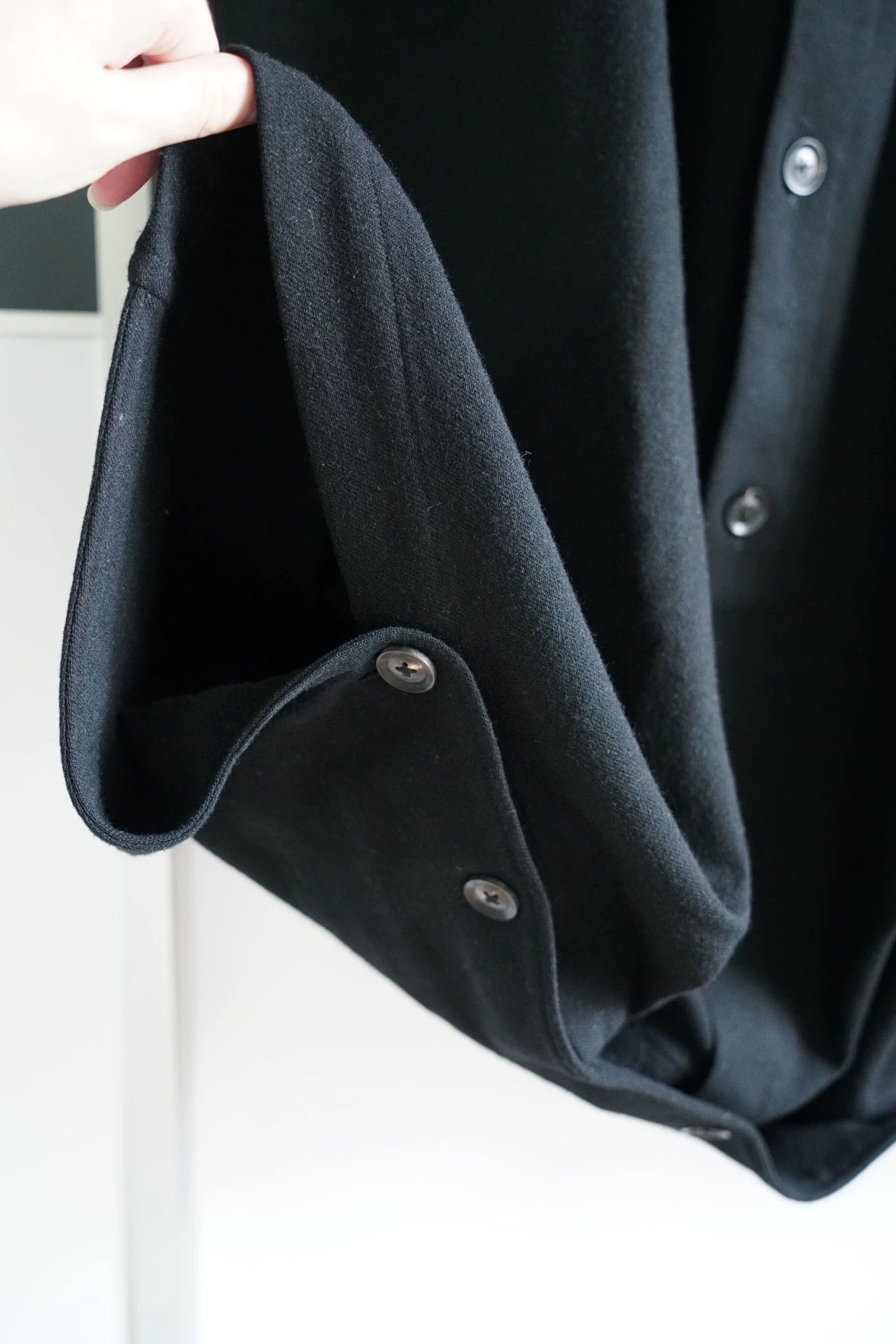 Yohji Yamamoto Yohji Yamamoto 18AW Mens Sleeveless Wool Robe Coat Size US S / EU 44-46 / 1 - 4 Thumbnail