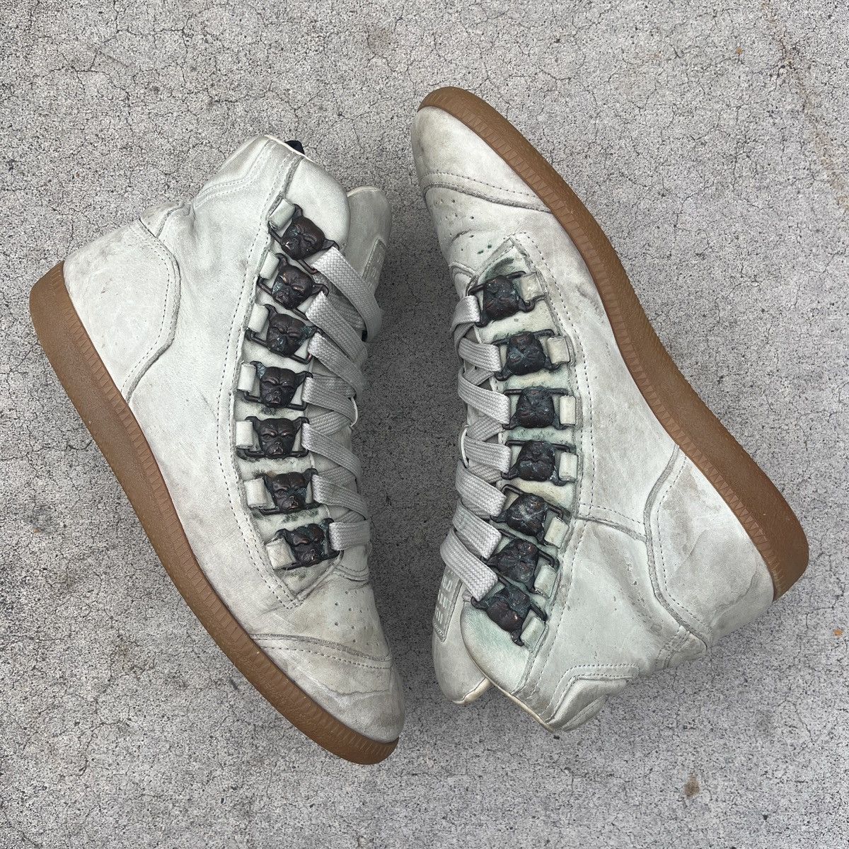 Maison Margiela Maison Margiela AW11 Bulldog Hi Tops Size US 8 / EU 41 - 3 Thumbnail