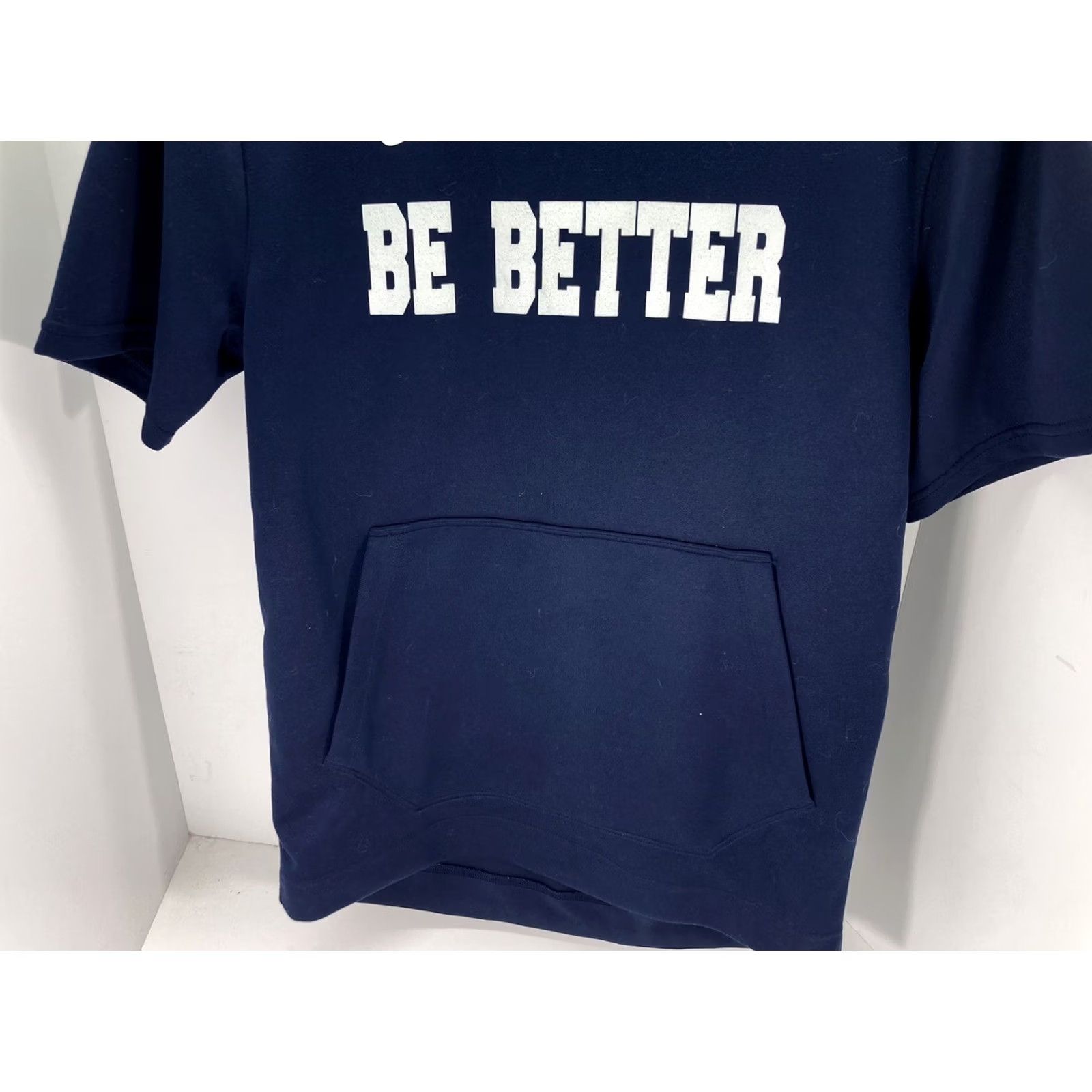 Nike VINTAGE Nike Bulldogs Sweatshirt Hoodie Men Sz Small Blue Short Sleeve Cowl Neck Dri-Fit Size US S / EU 44-46 / 1 - 3 Thumbnail